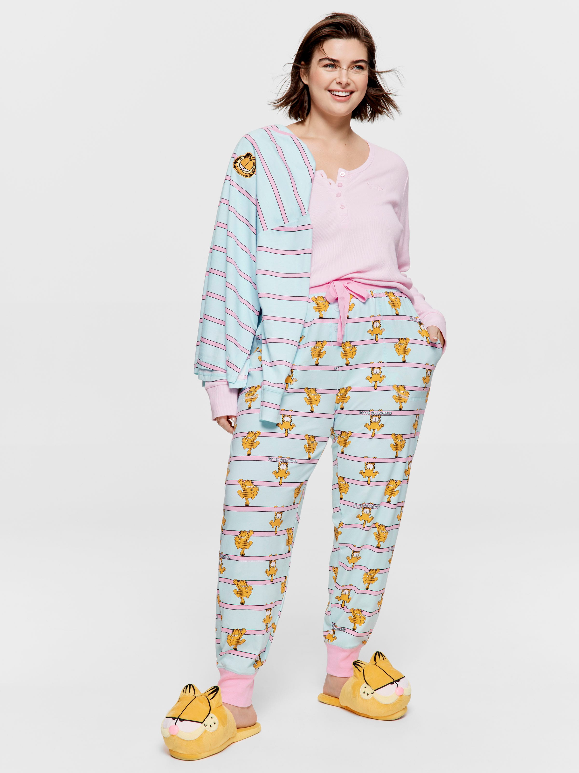 P.A. Plus Garfield Hang In There Easy Pj Pant