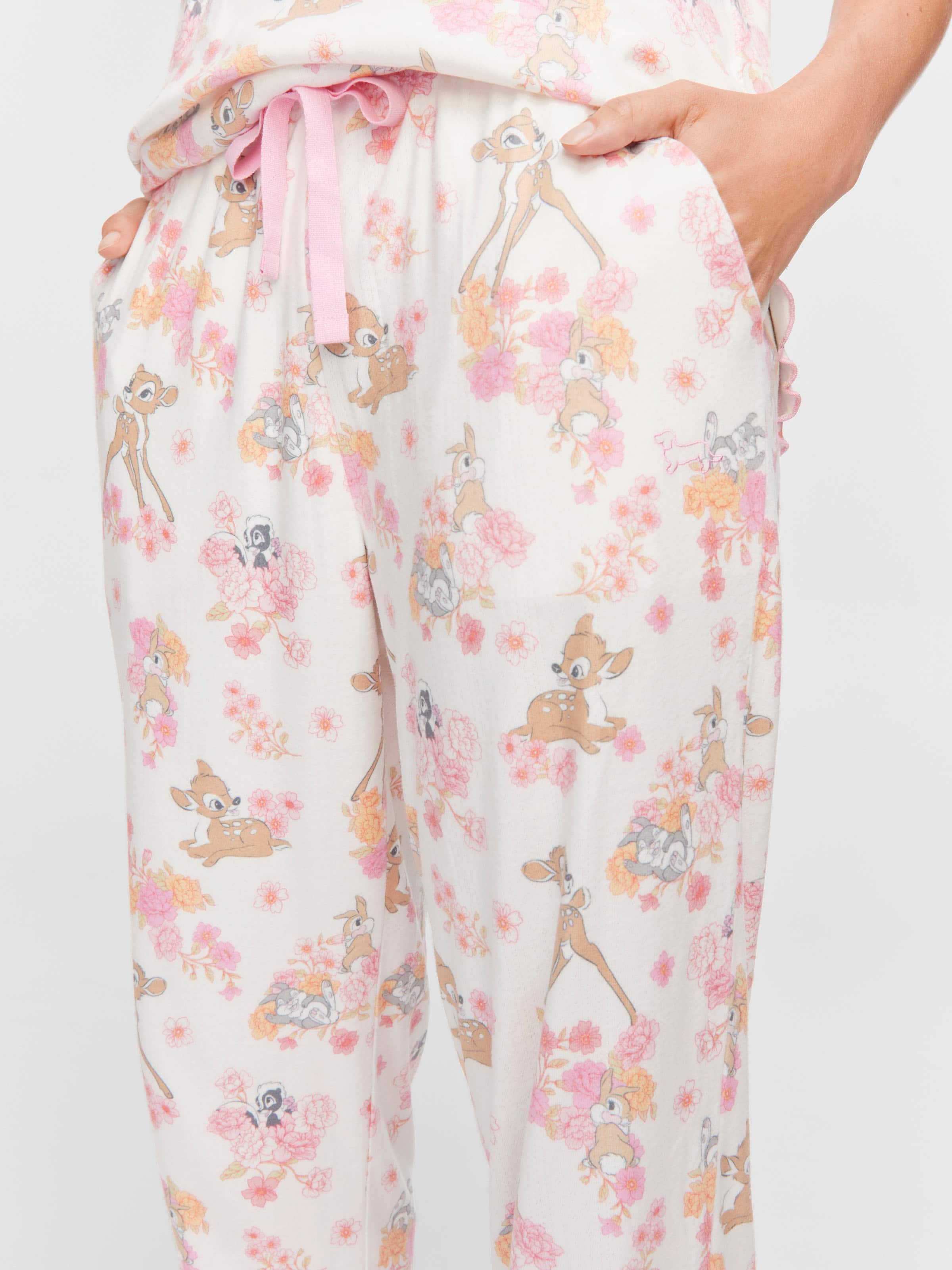 Bambi Tapered Leg Pointelle Pj Pant