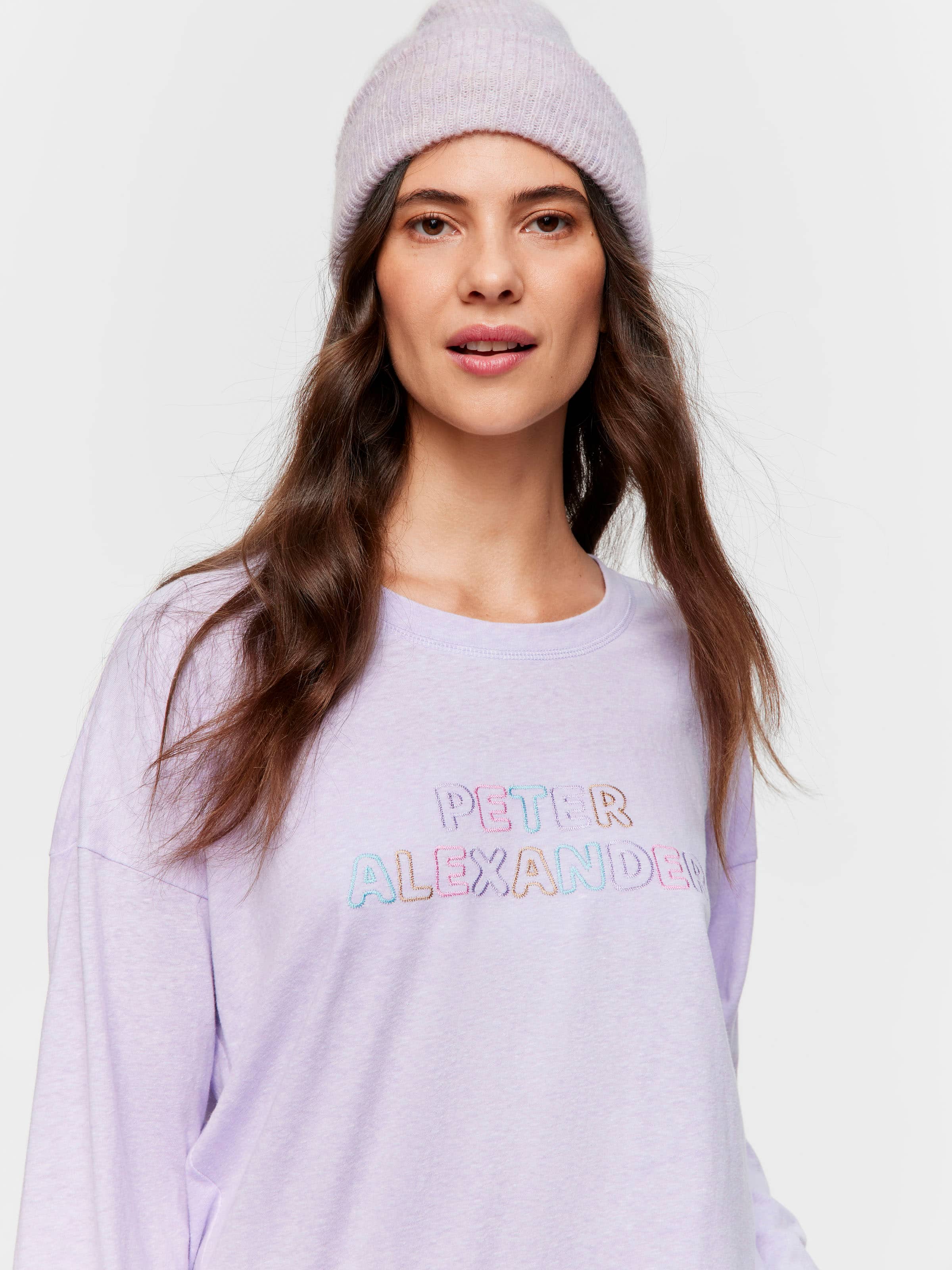 Peter Alexander Lilac Logo Long Sleeve Top
