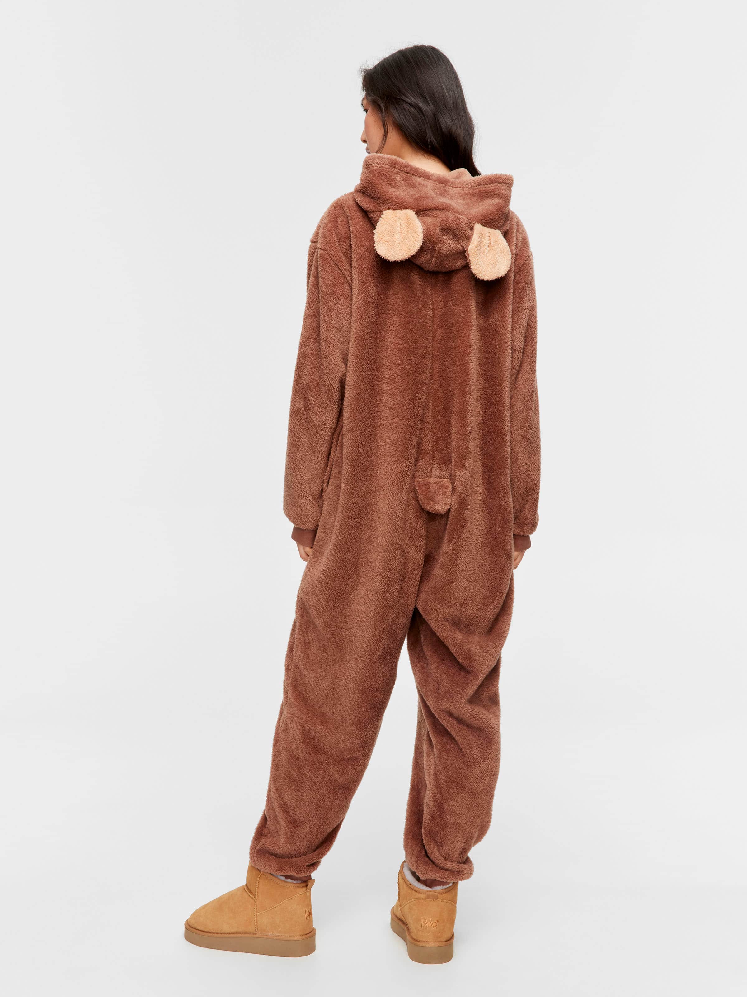 Image for Bear Fleece Onesie from JustGroupNZ