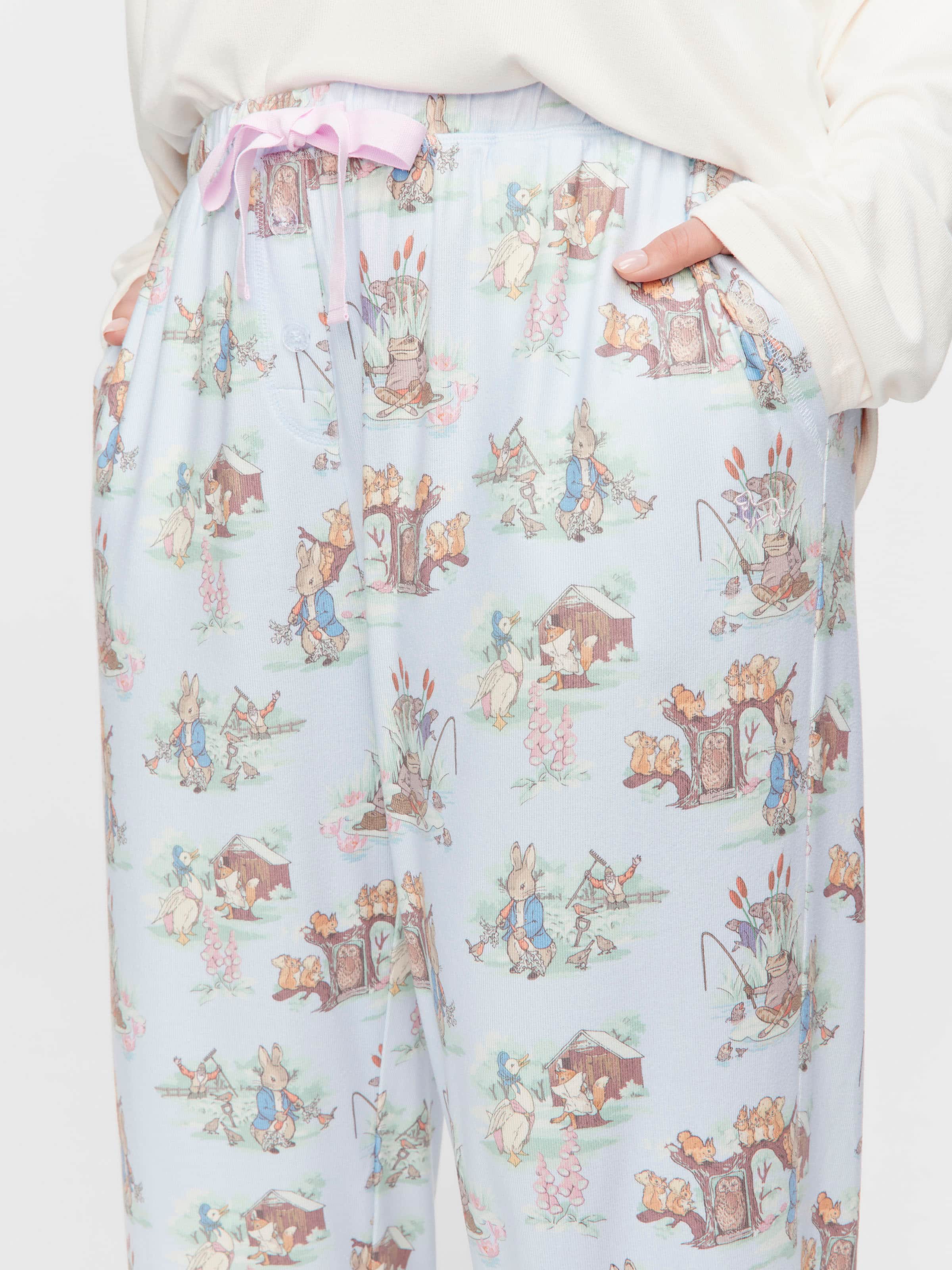 P.A. Plus Peter Rabbit Plush Tapered Pj Pant