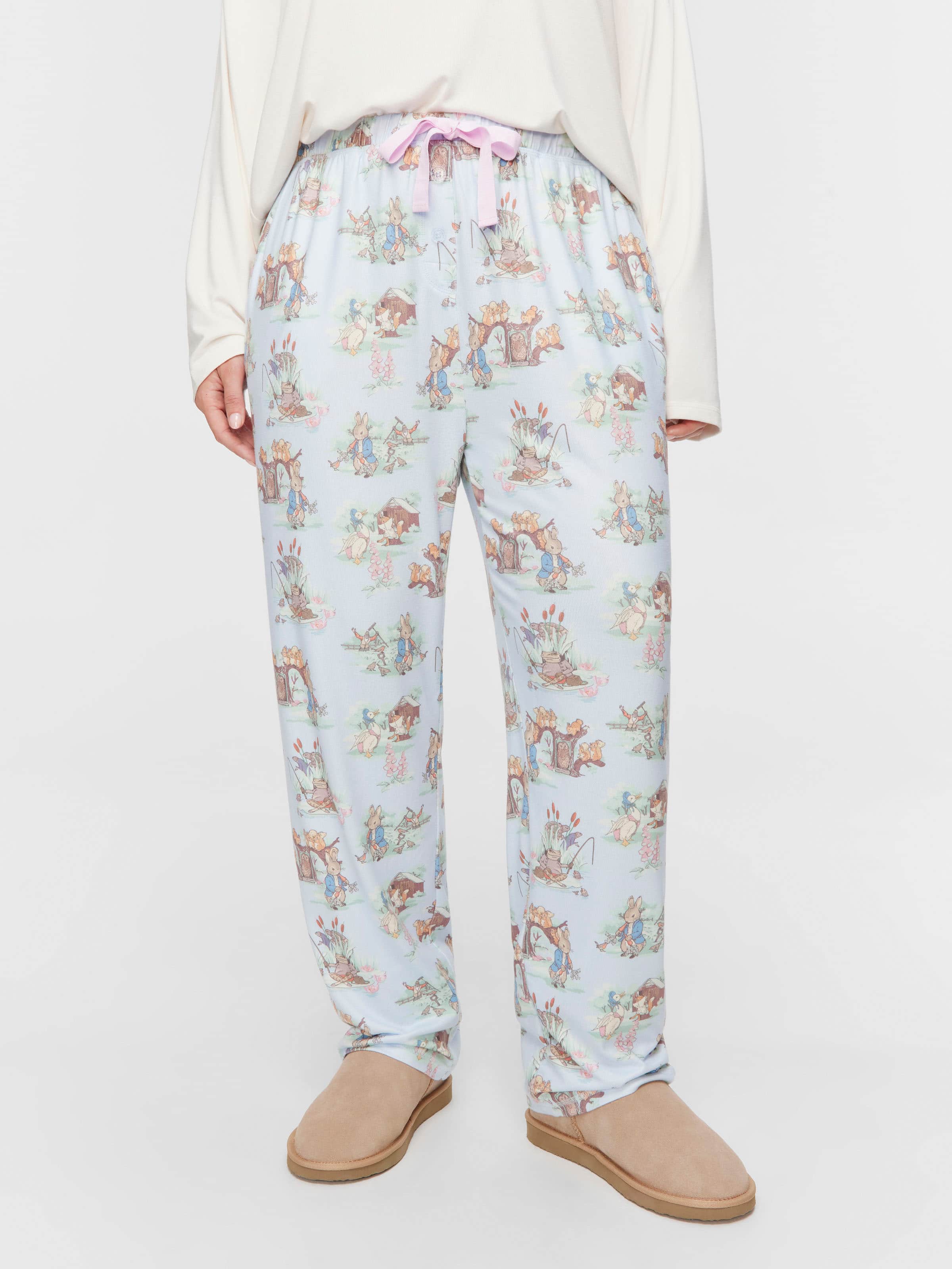 P.A. Plus Peter Rabbit Plush Tapered Pj Pant