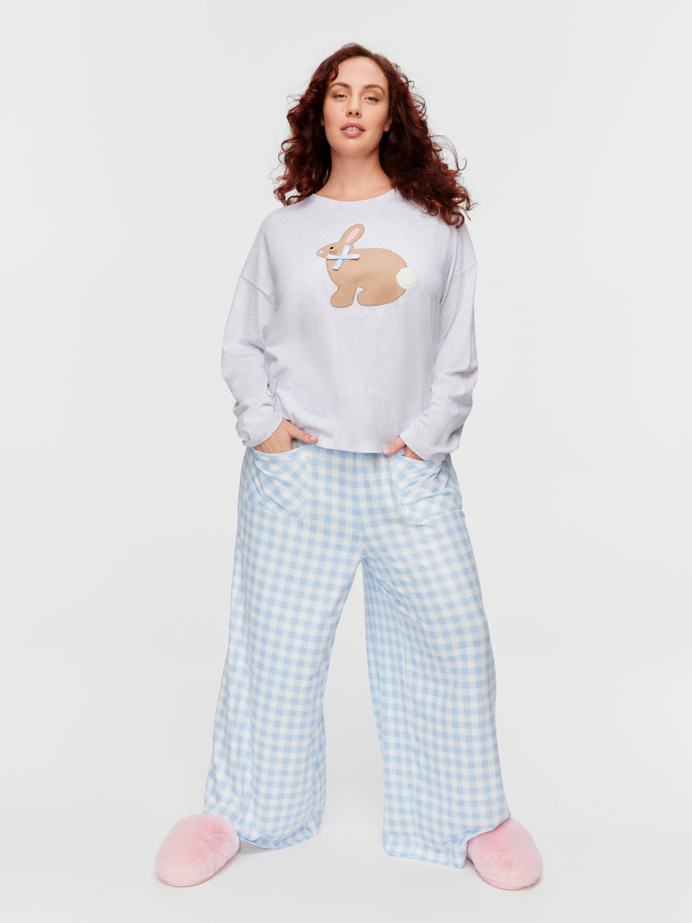 P.A. Plus Crafty Bunny Long Sleeve Top
