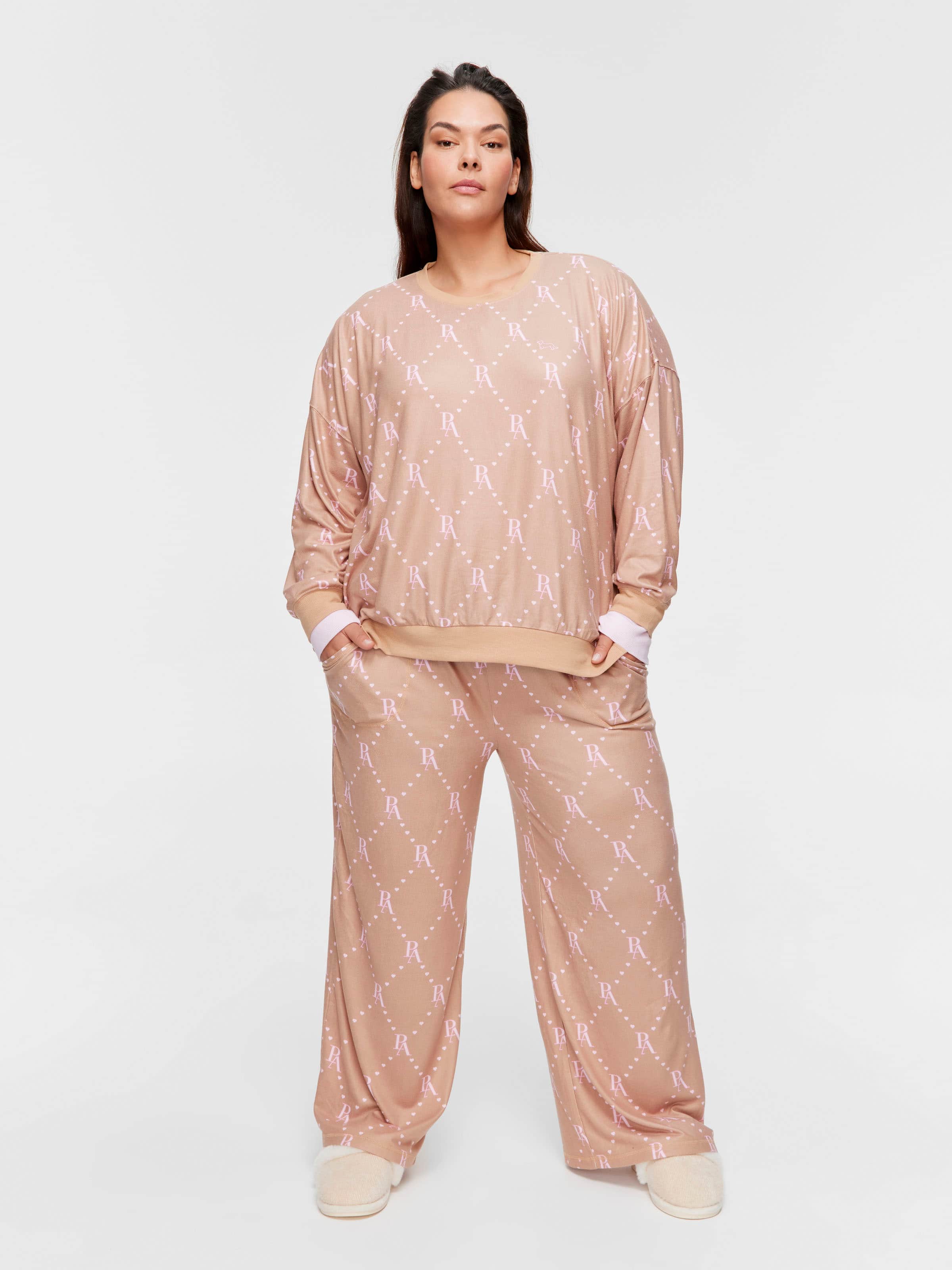 P.A. Plus Caramel Logo Plush Sweater