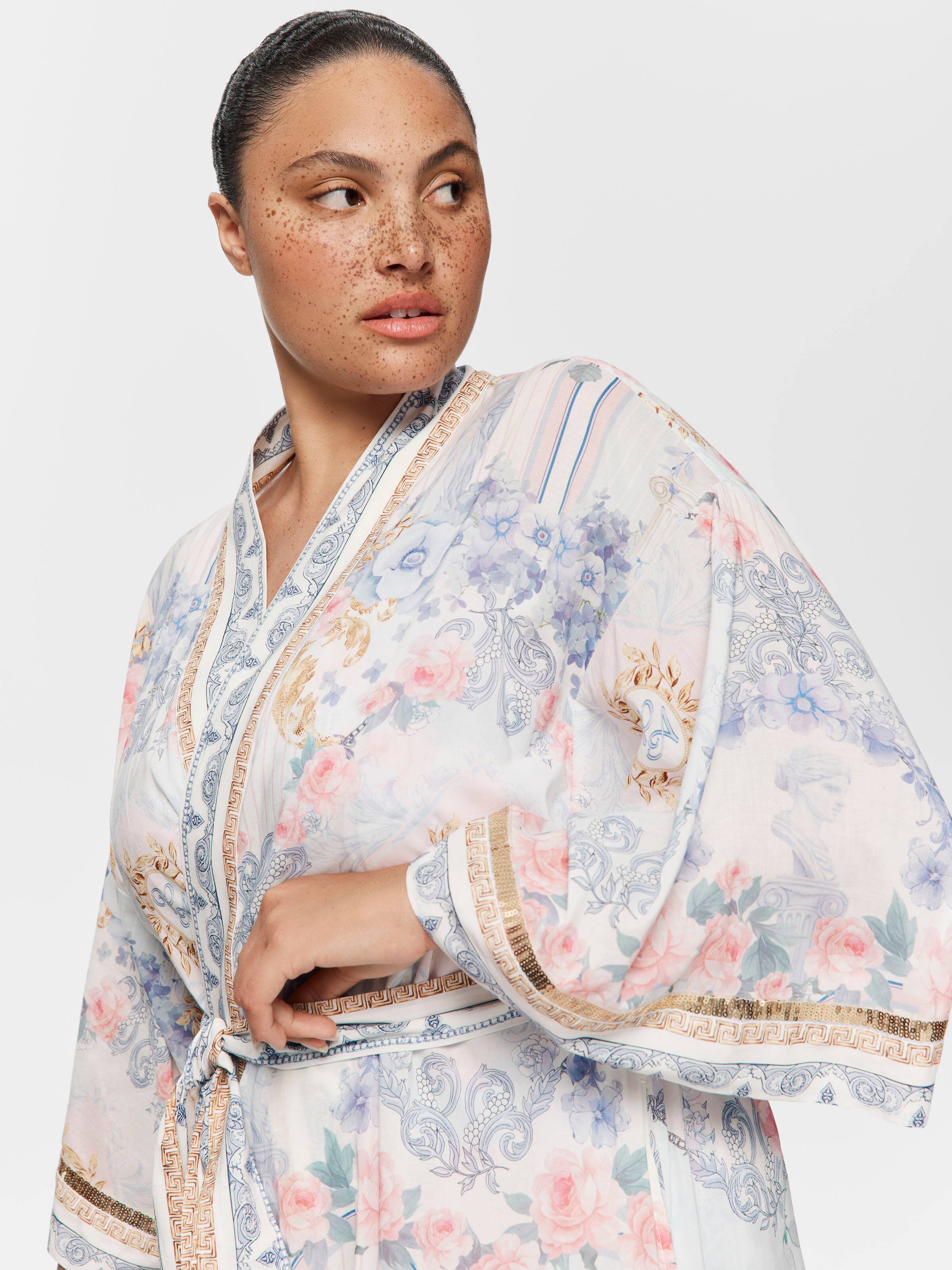 Plus size dressing gown afterpay best sale