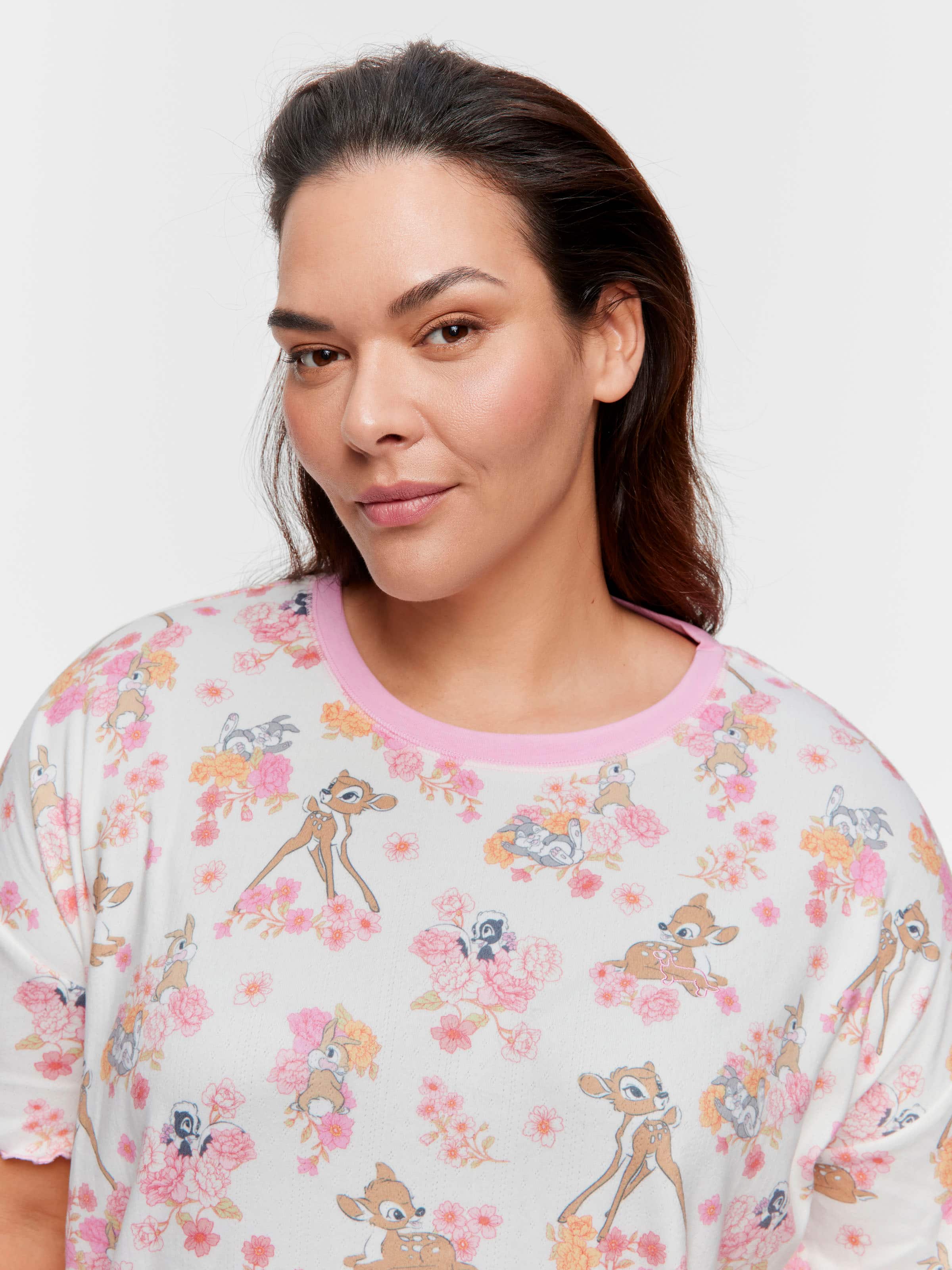 P.A. Plus Bambi Pointelle Oversized Tee