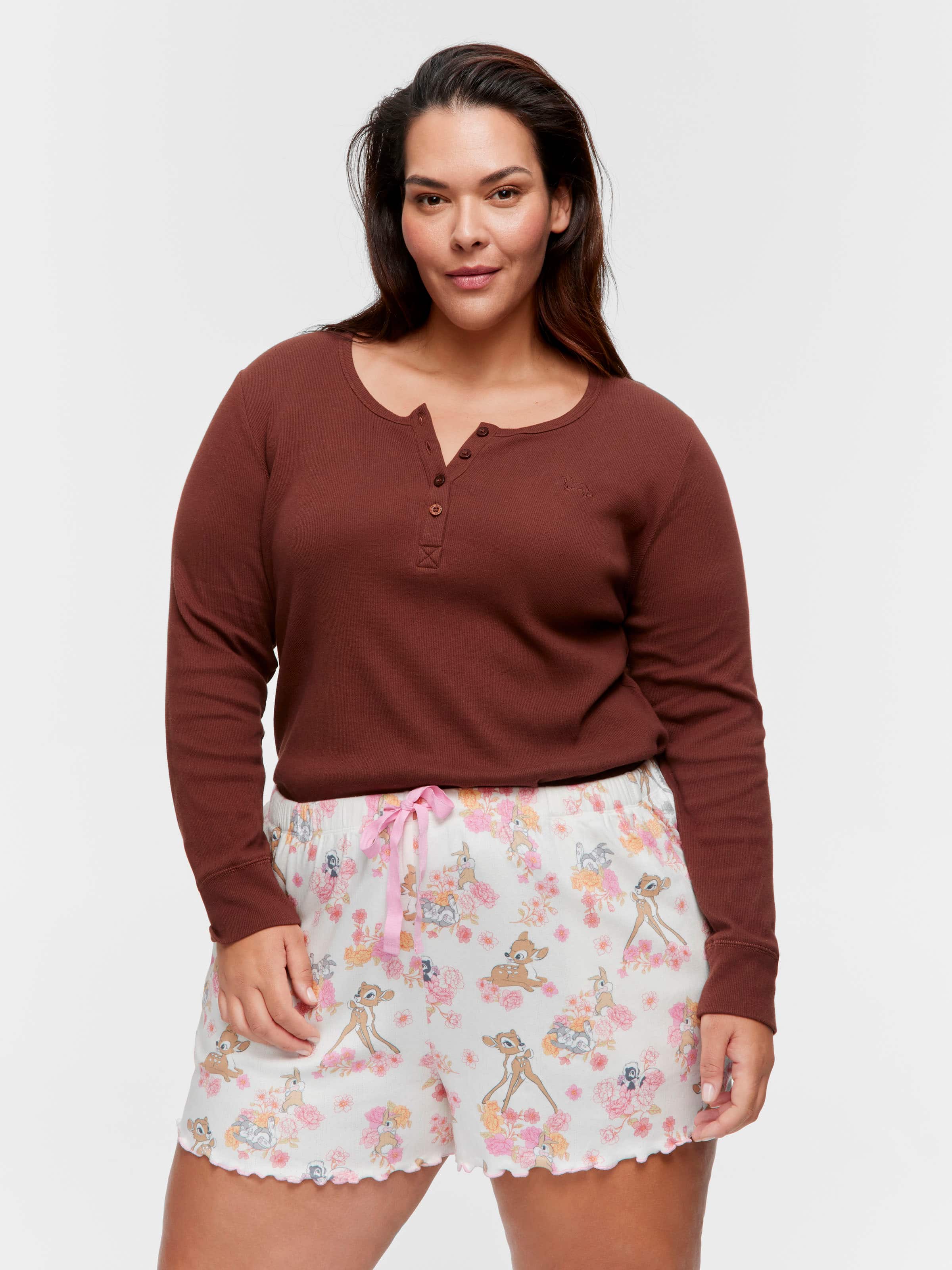 P.A. Plus Bambi Pointelle Mini Short
