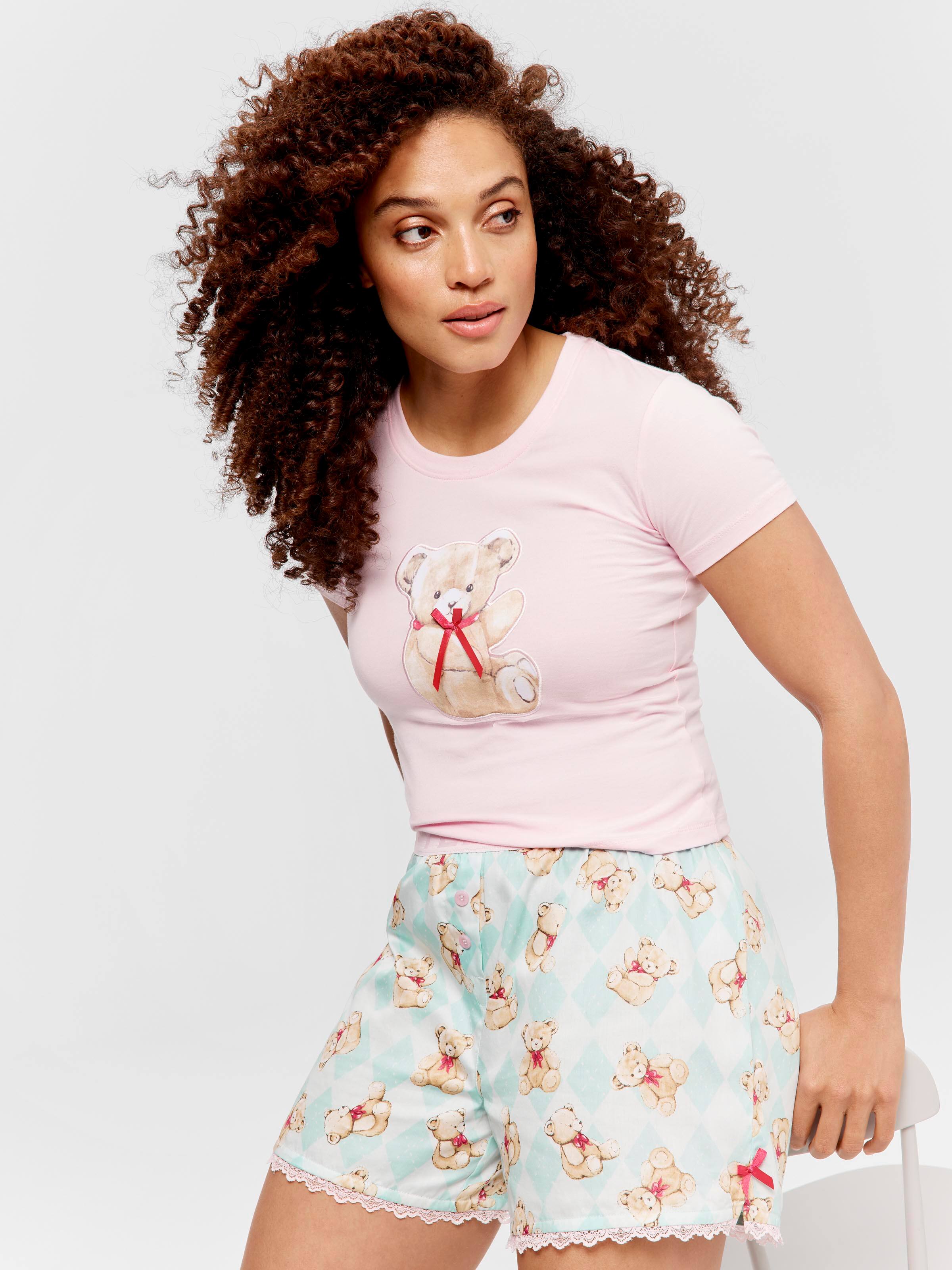 Vintage Teddy Pj Set