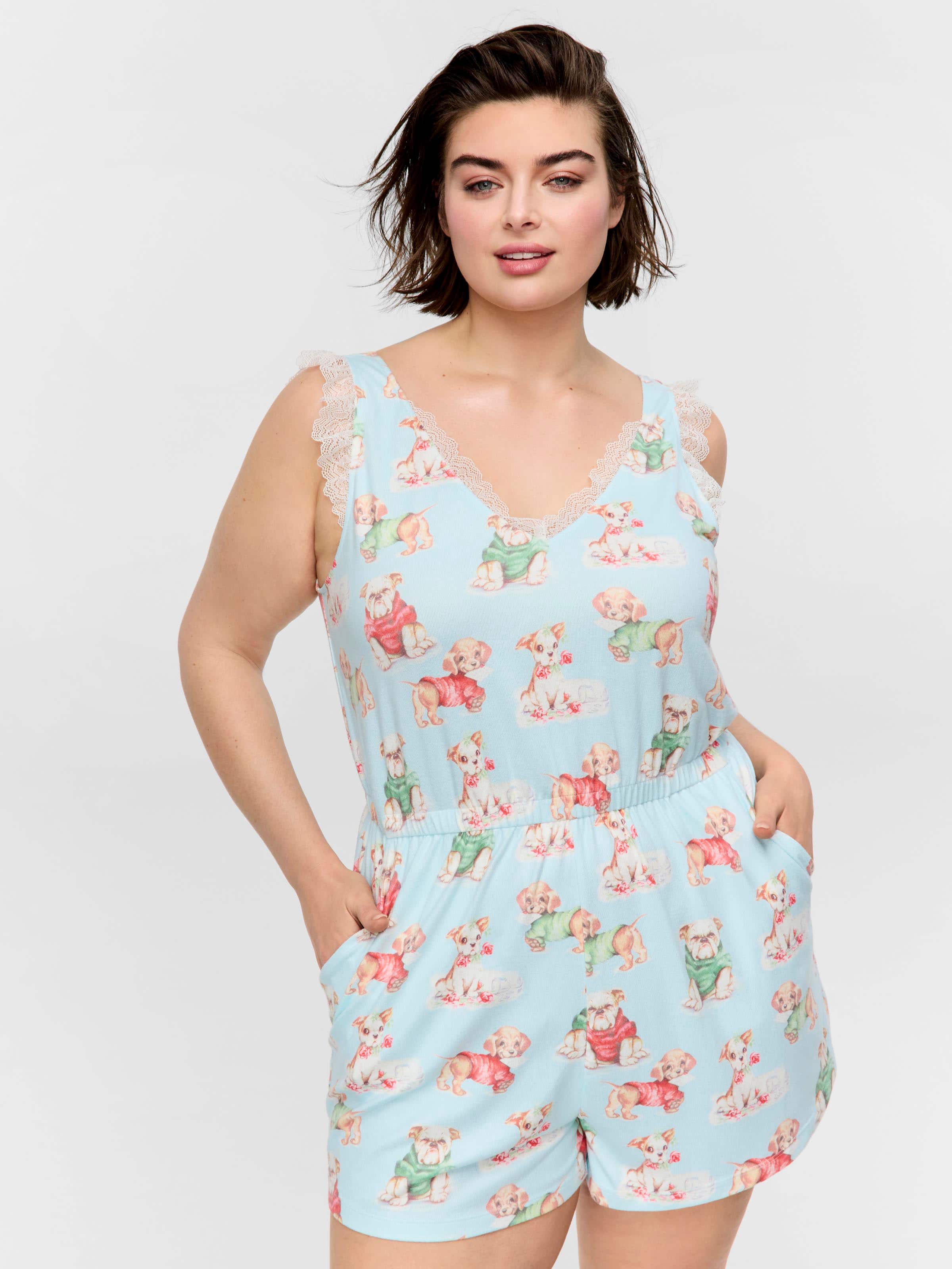 P.A. Plus Vintage Romper