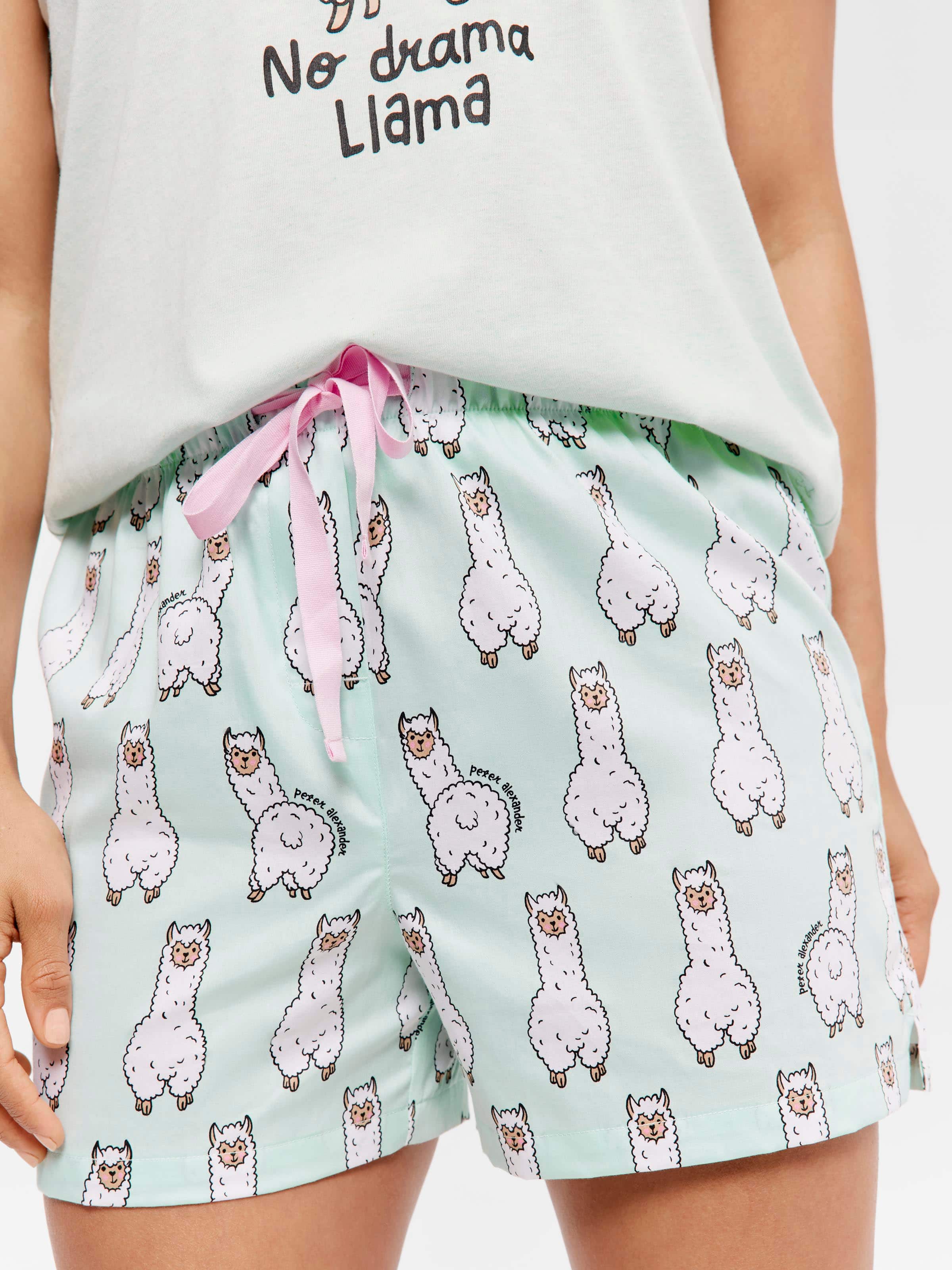 Mint Llamas Mid Short