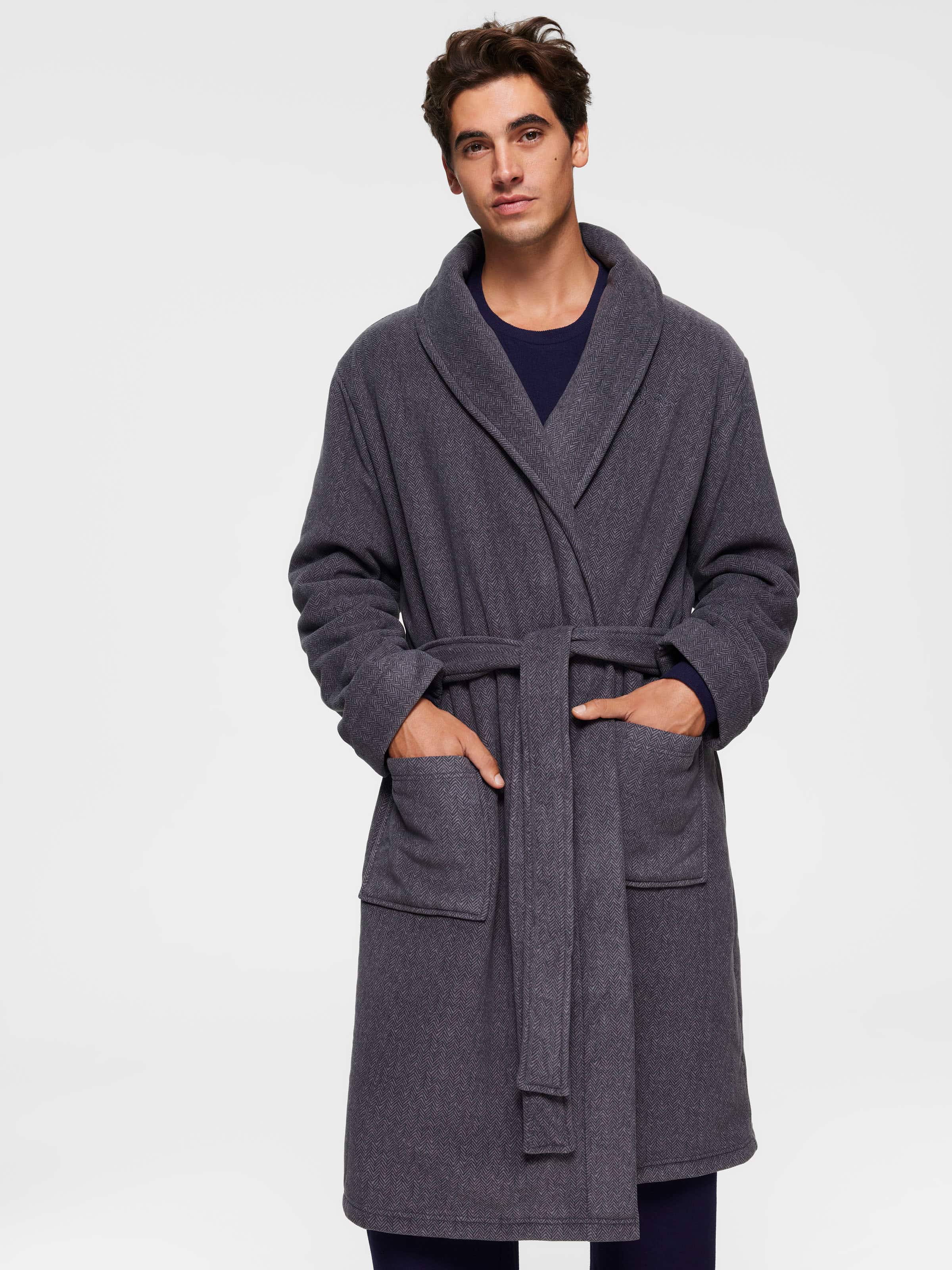 Luxury Hooded White Terry Towelling Dressing Gown - Egyptian Collection  Soft Cotton - The Towel Shop