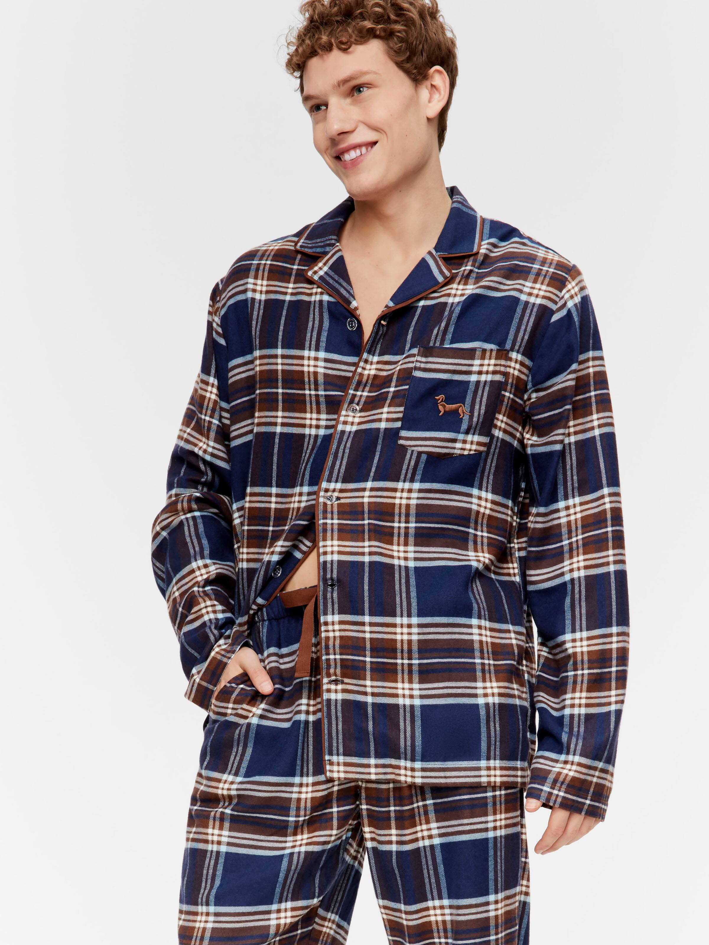 Flannelette discount pajamas mens