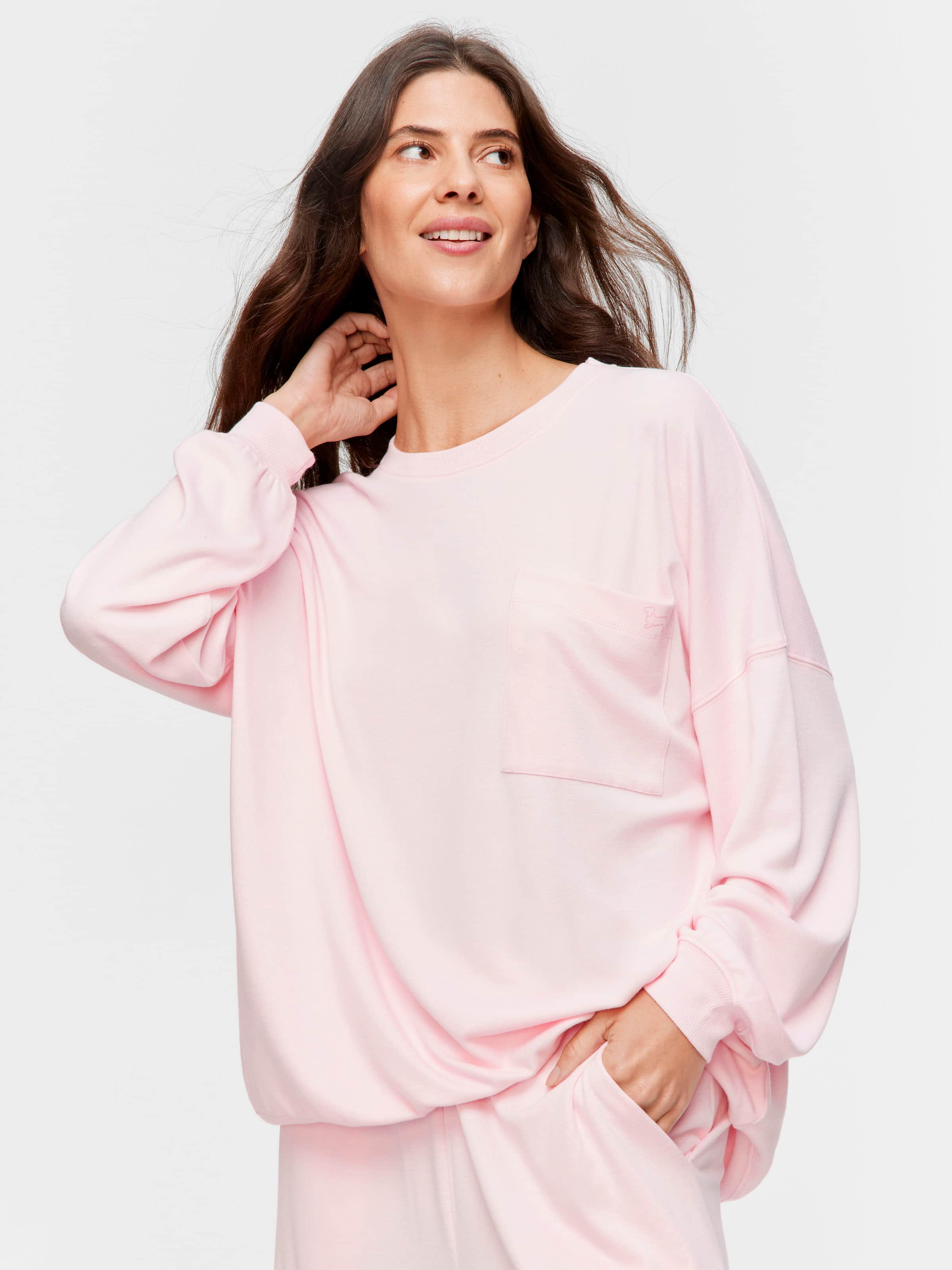 Pink Oversized Sweater