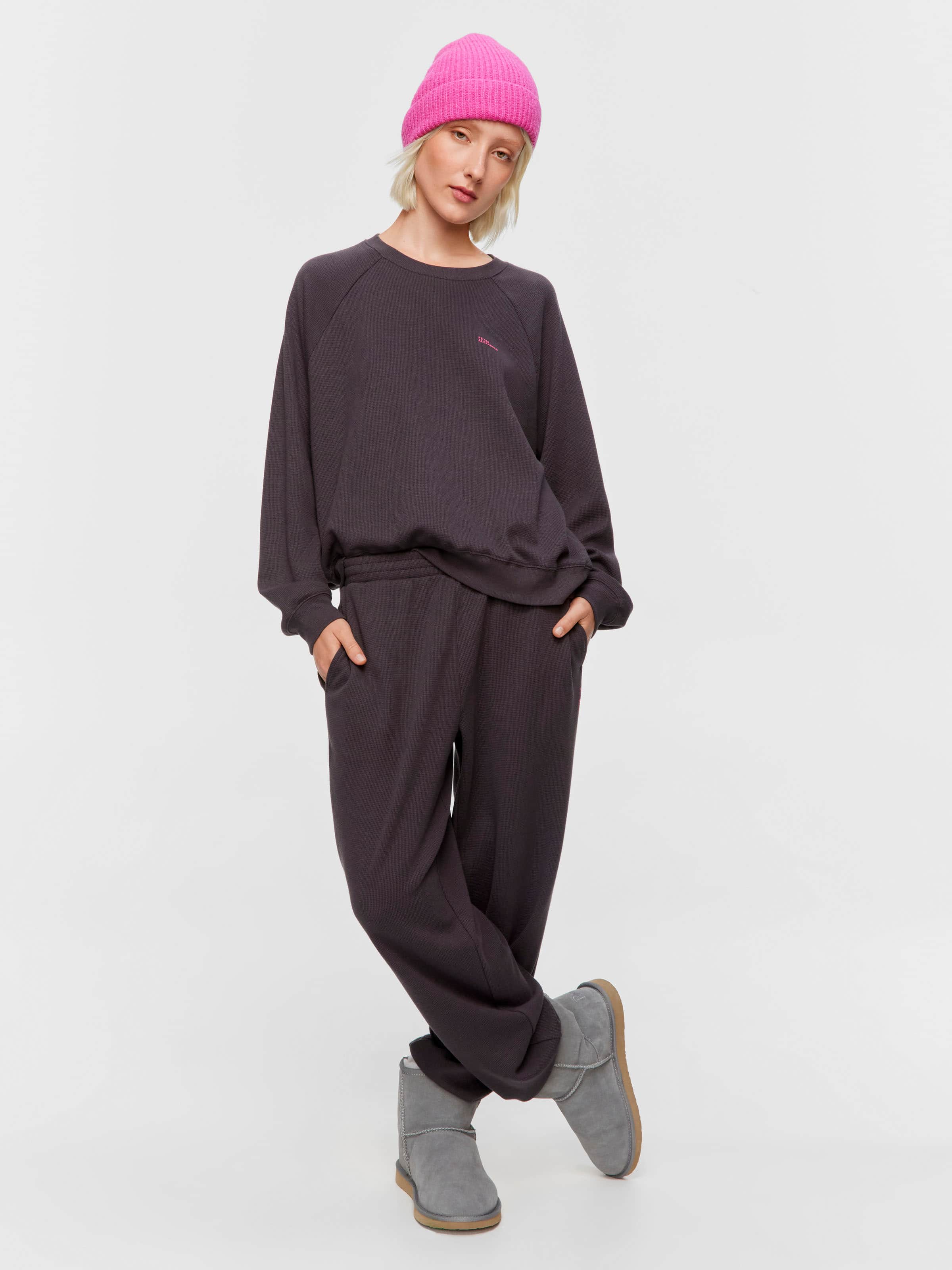 Waffle Track Pj Pant