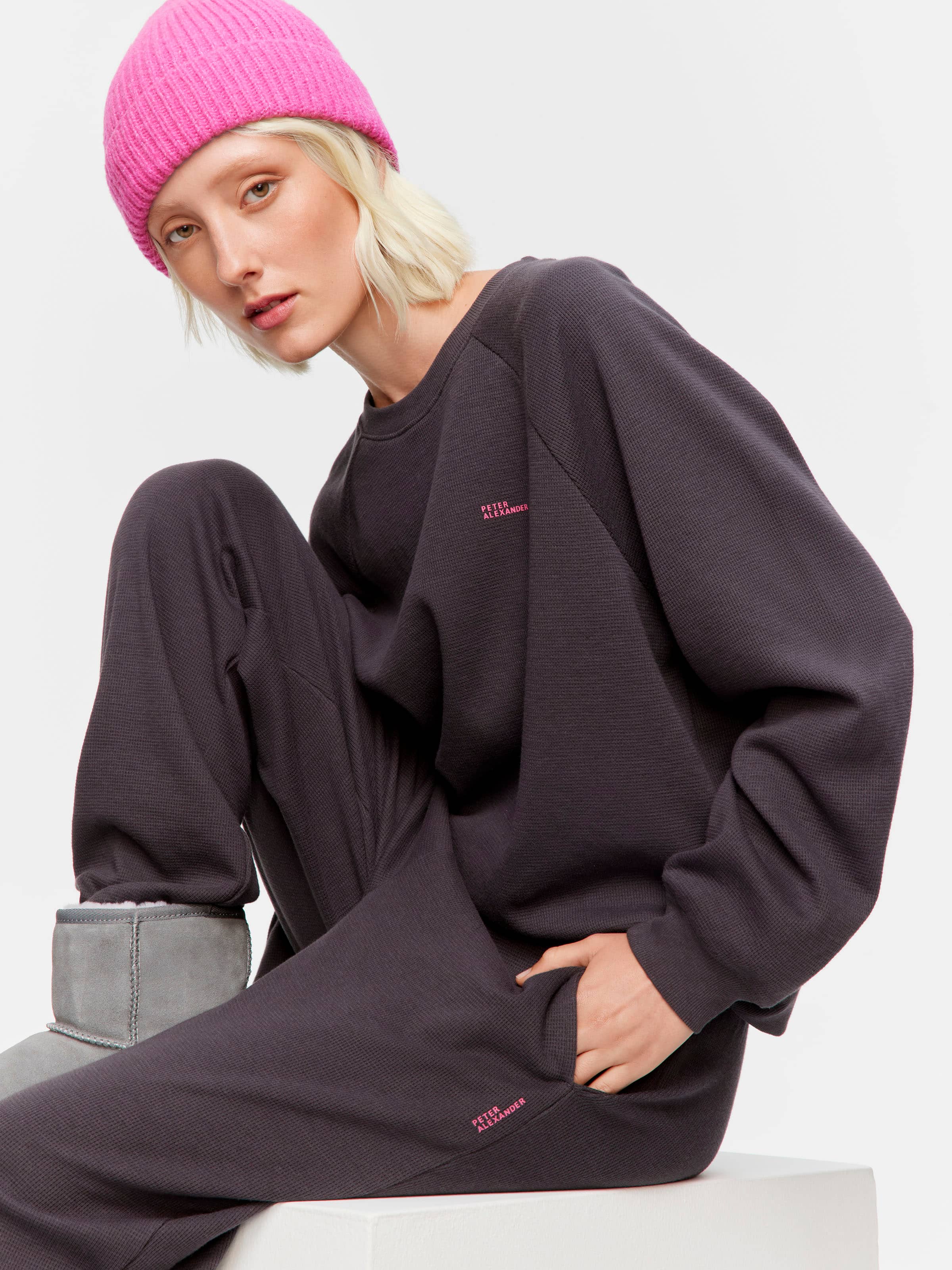 Waffle Track Pj Pant