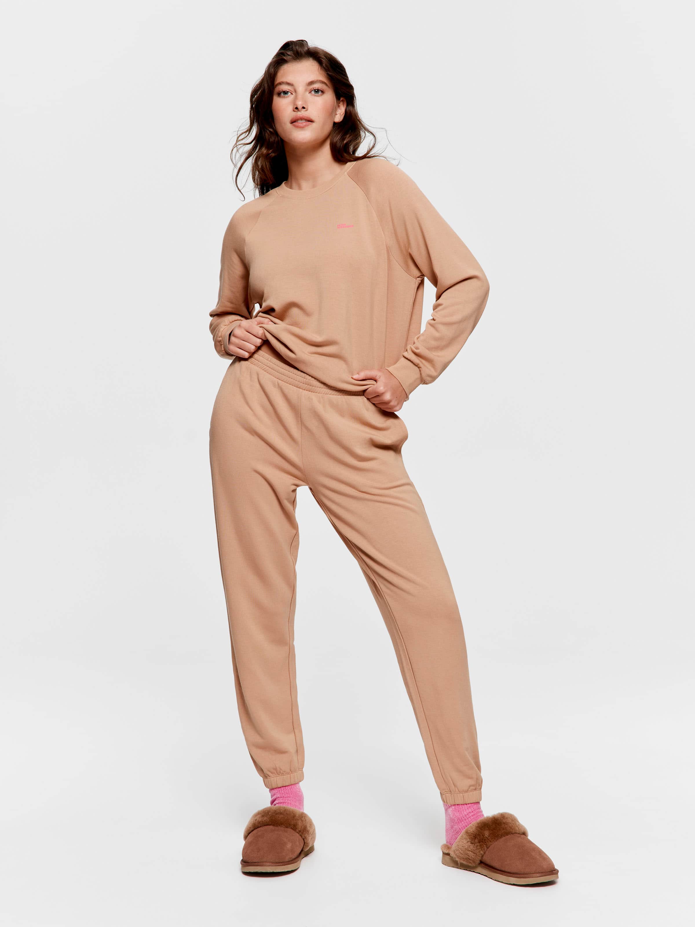 Teddy Fleece Track Pj Pant