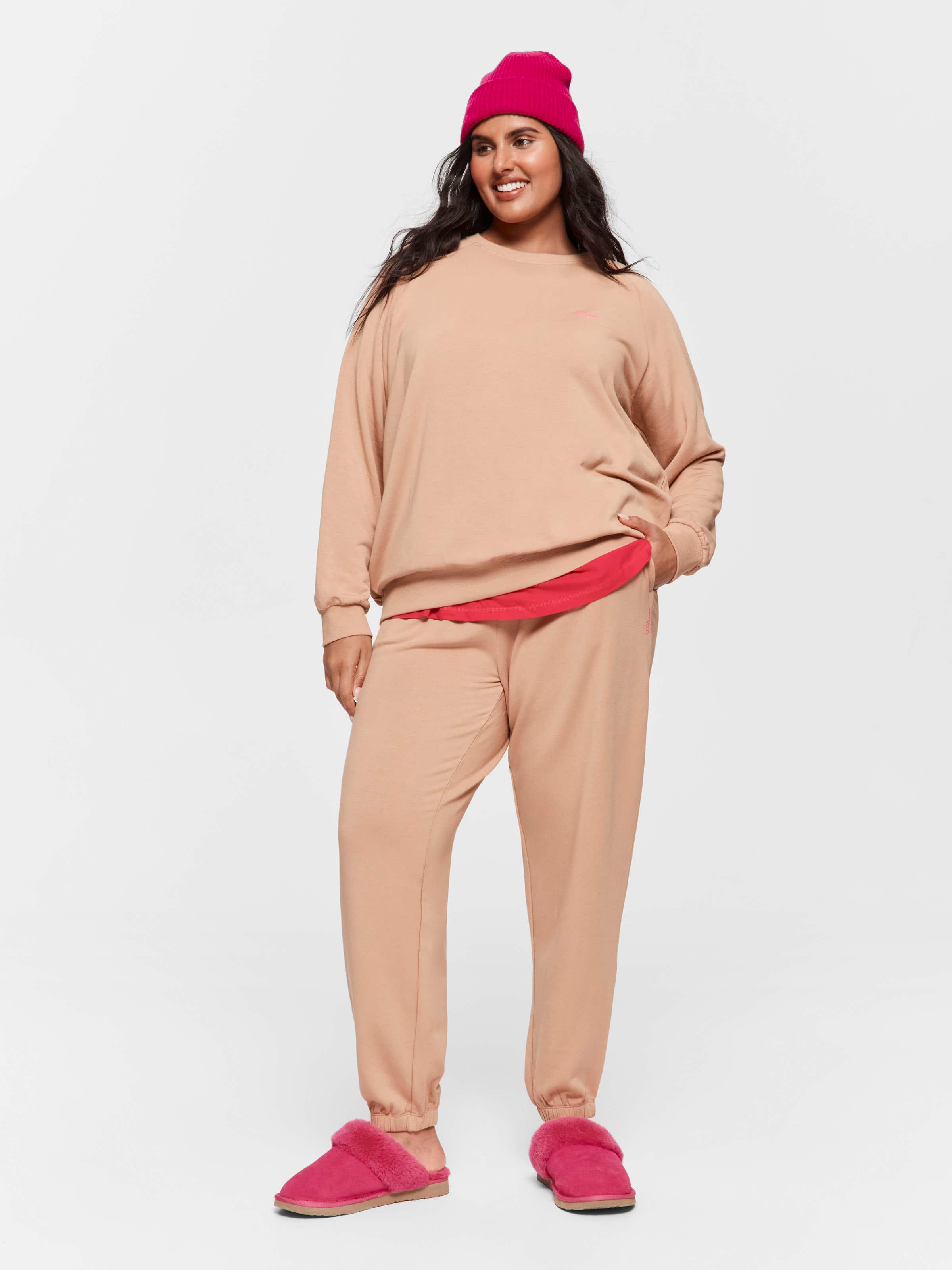 P.A. Plus Teddy Fleece Track Pj Pant