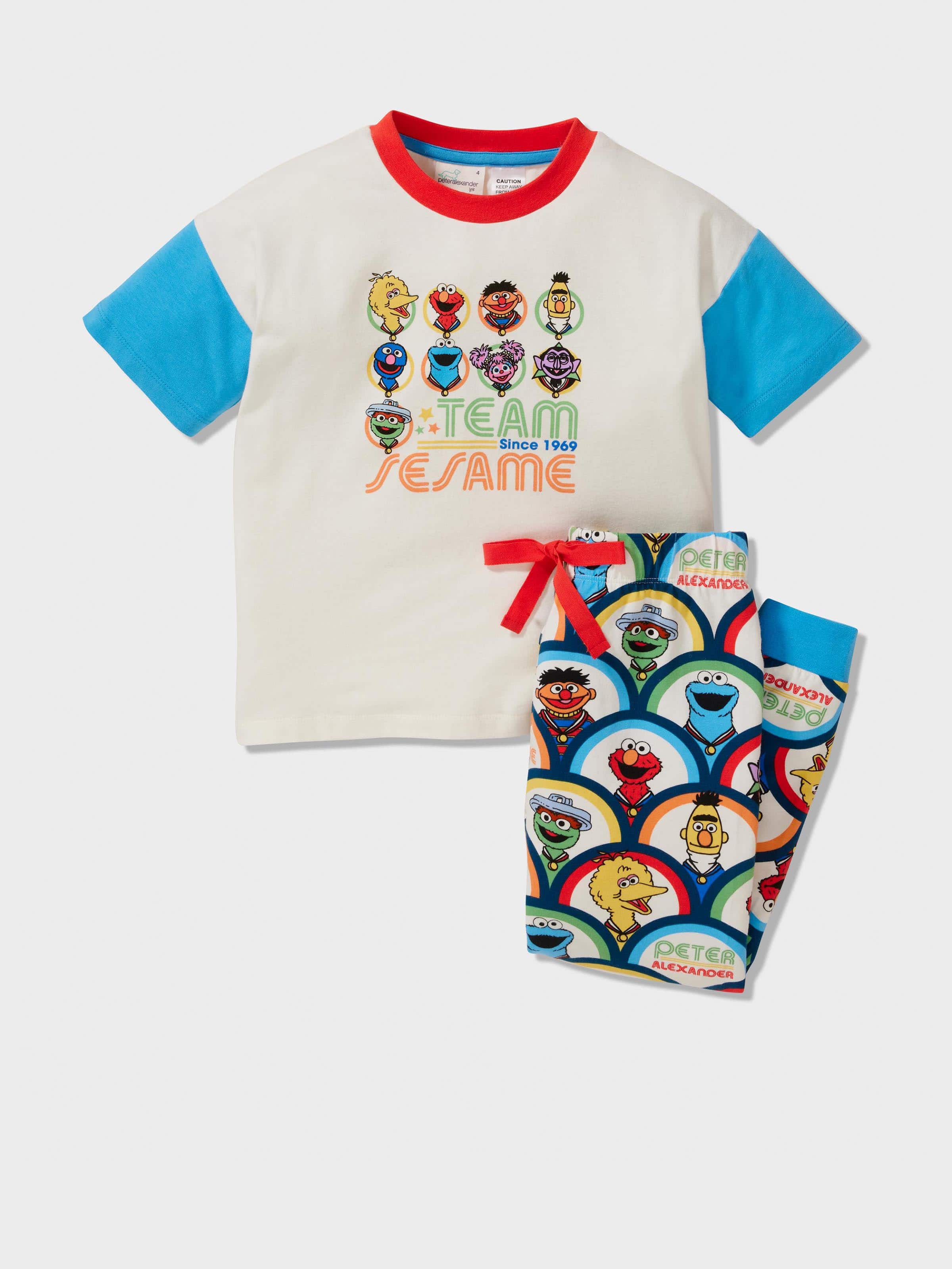 Jnr Kids Team Sesame Pj Set