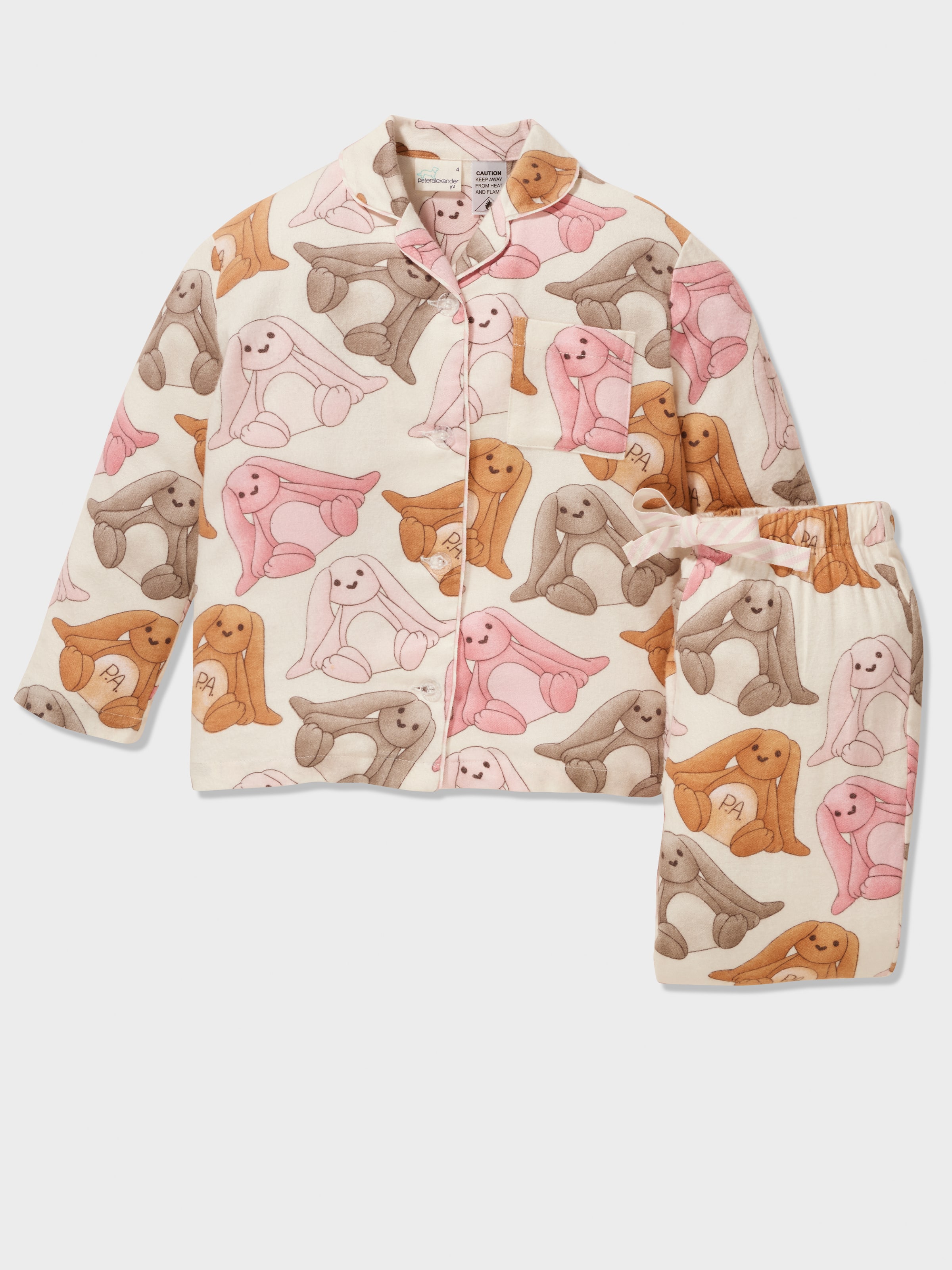 Jnr Girls Floppy Bunny Pj Set Peter Alexander Online