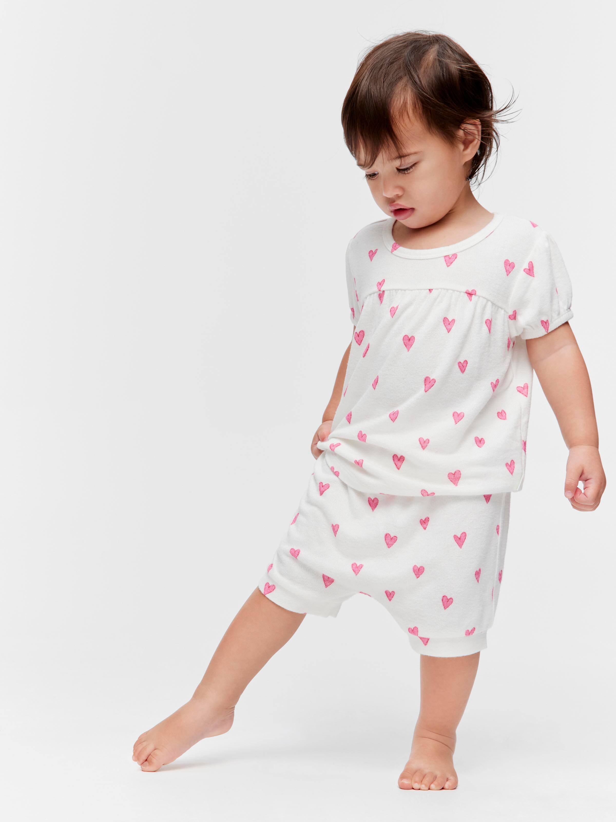 Baby Hearts Pj Set