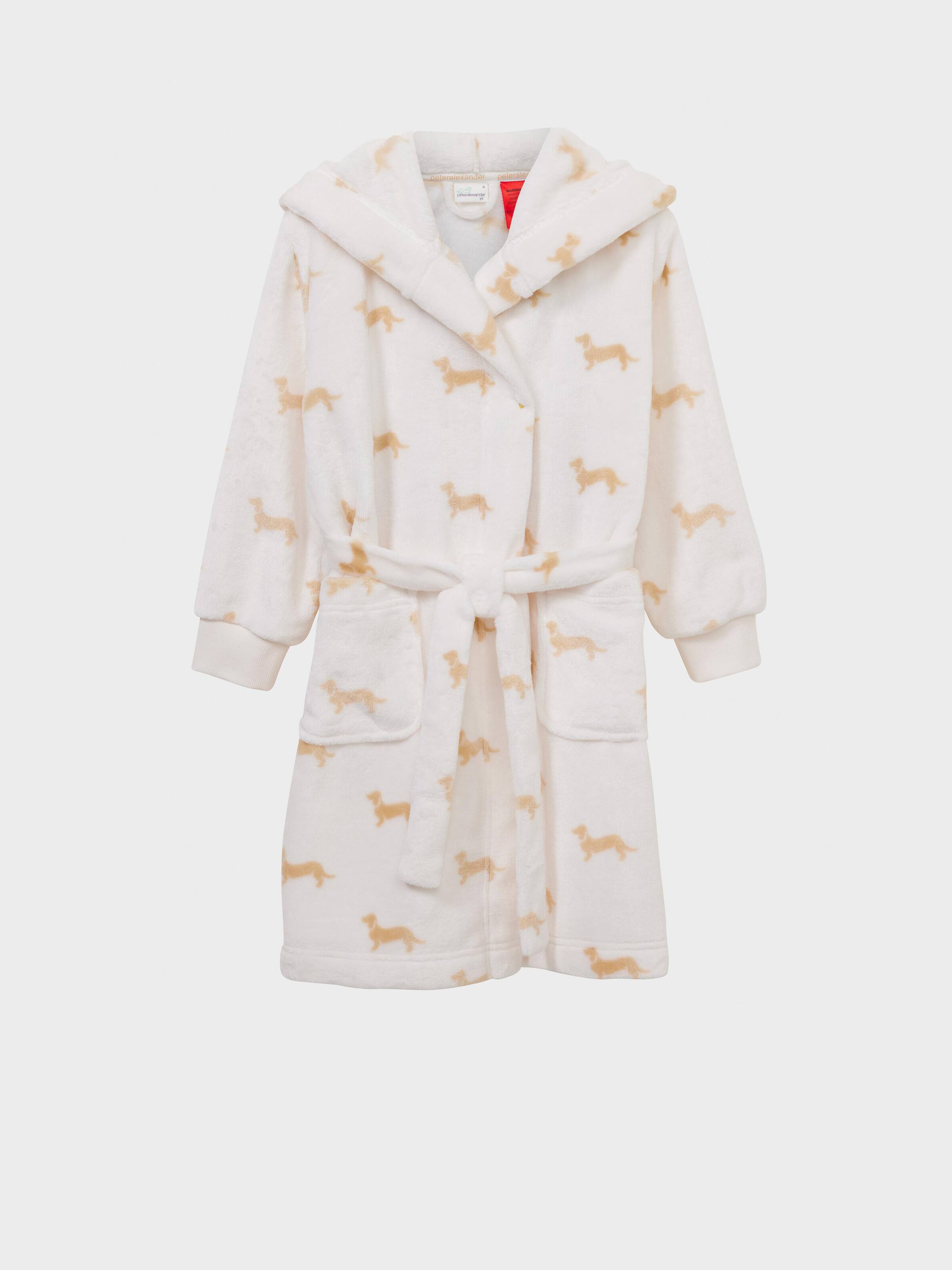 Kids fleece outlet dressing gown