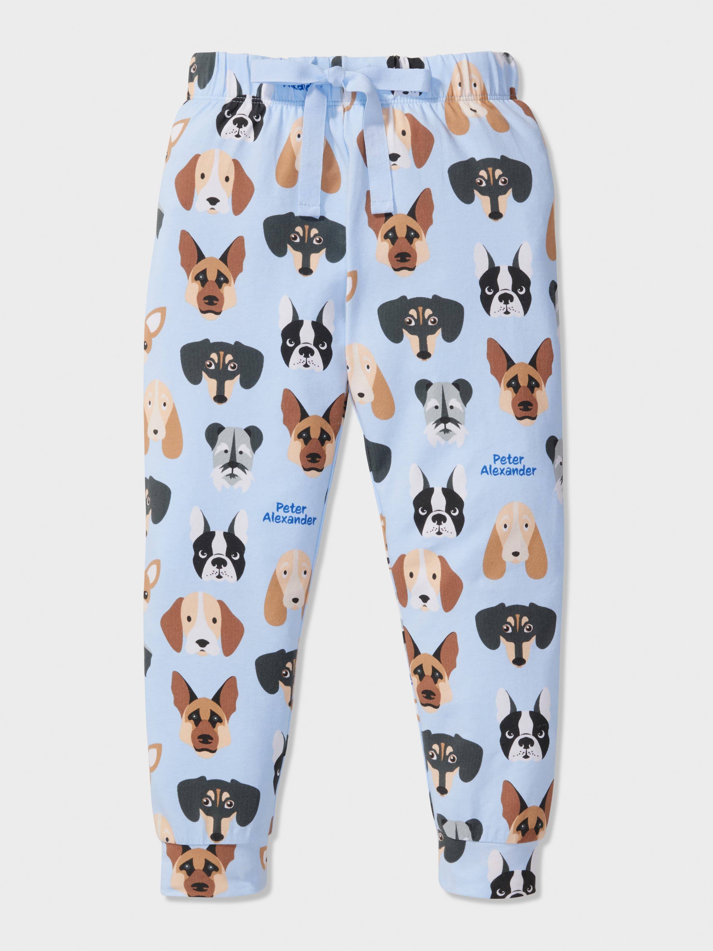 Jnr Boys Dogs Long Pj Set
