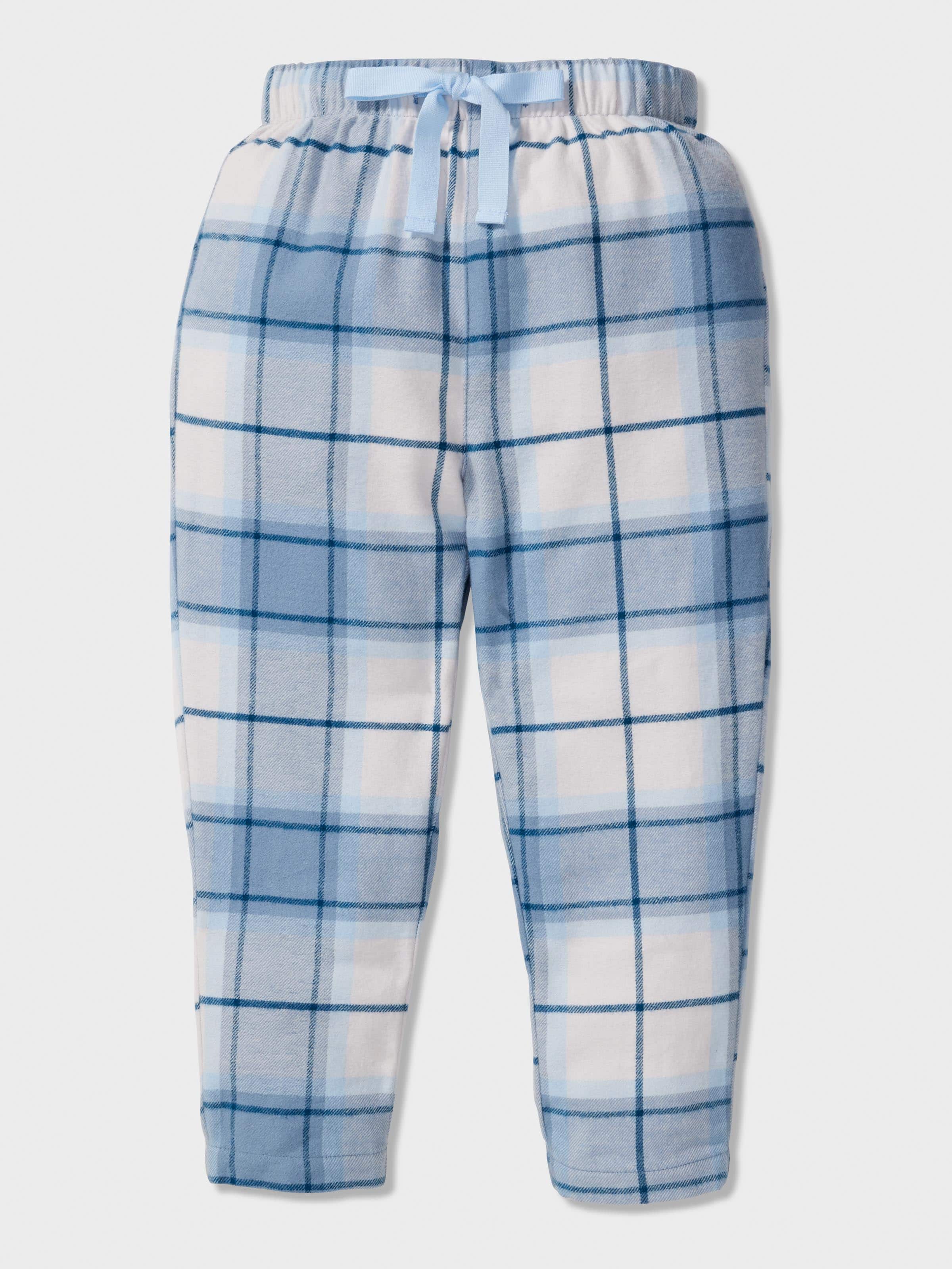 Boys Flannelette Check Pj Set
