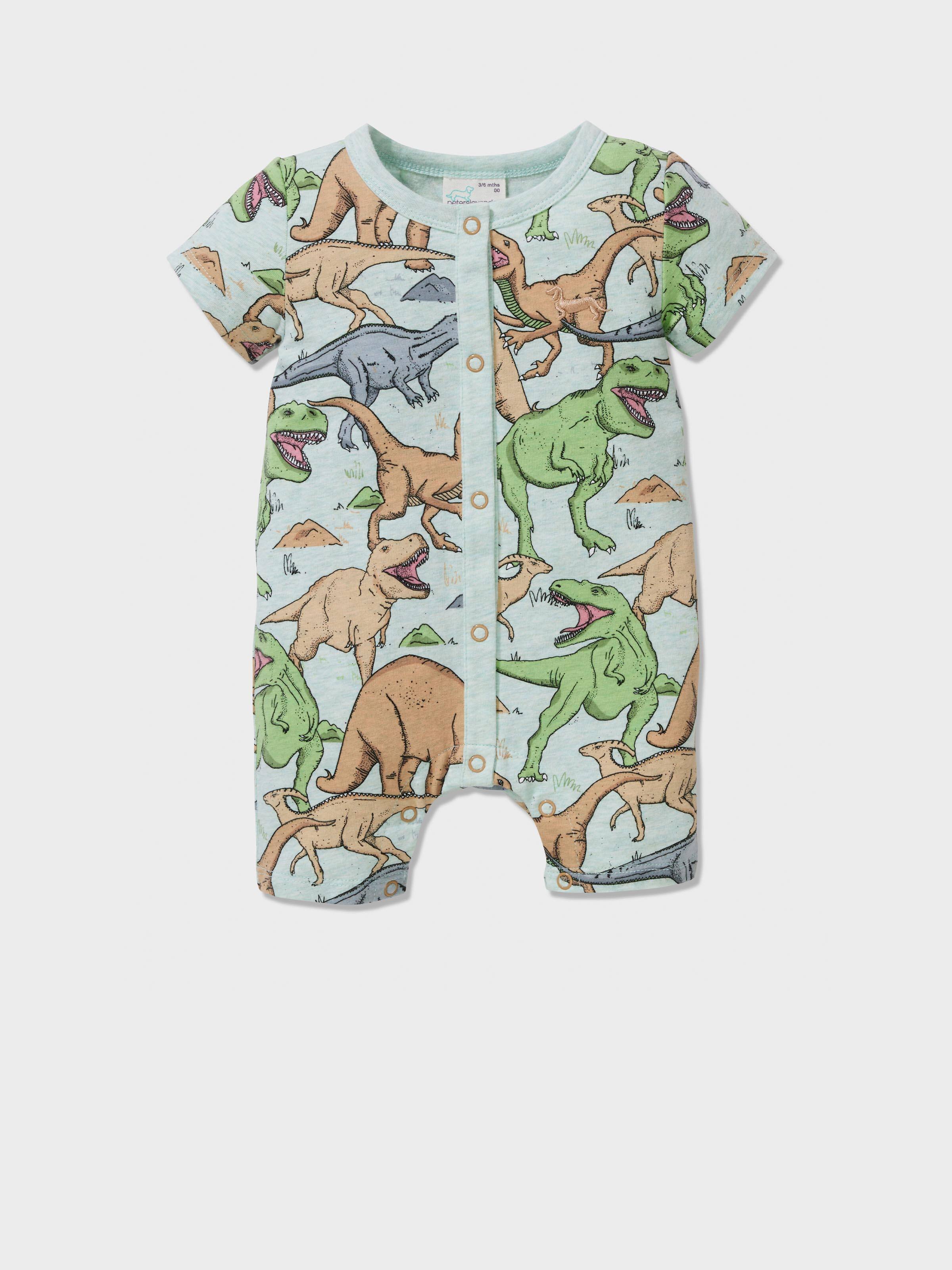 Baby Dinosaur Print Romper