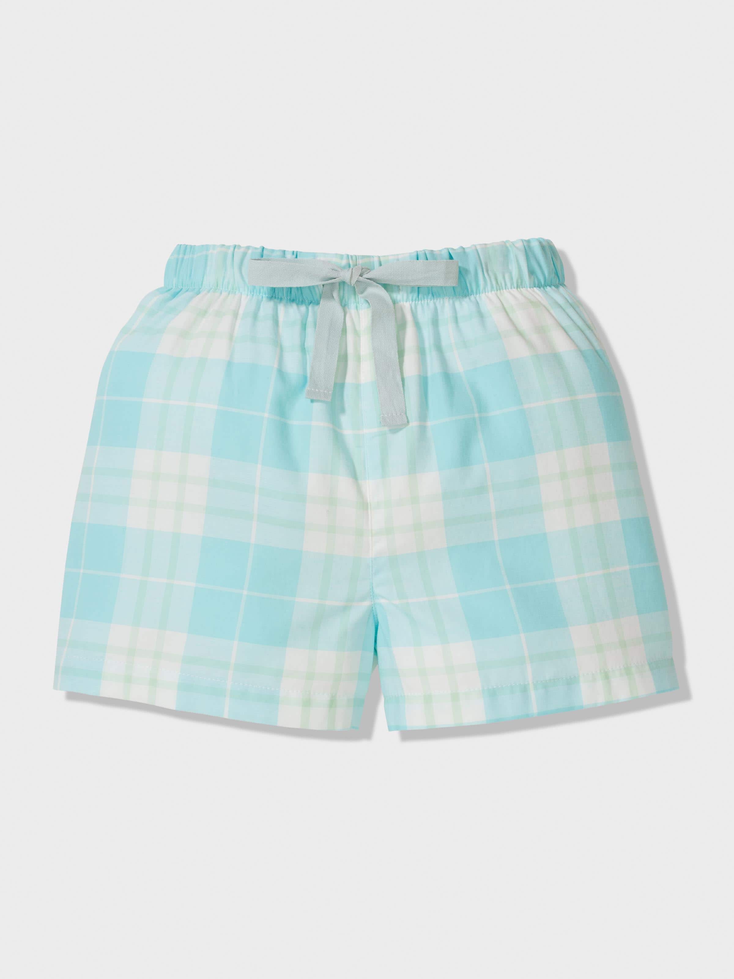 Boys Light Check Pj Set