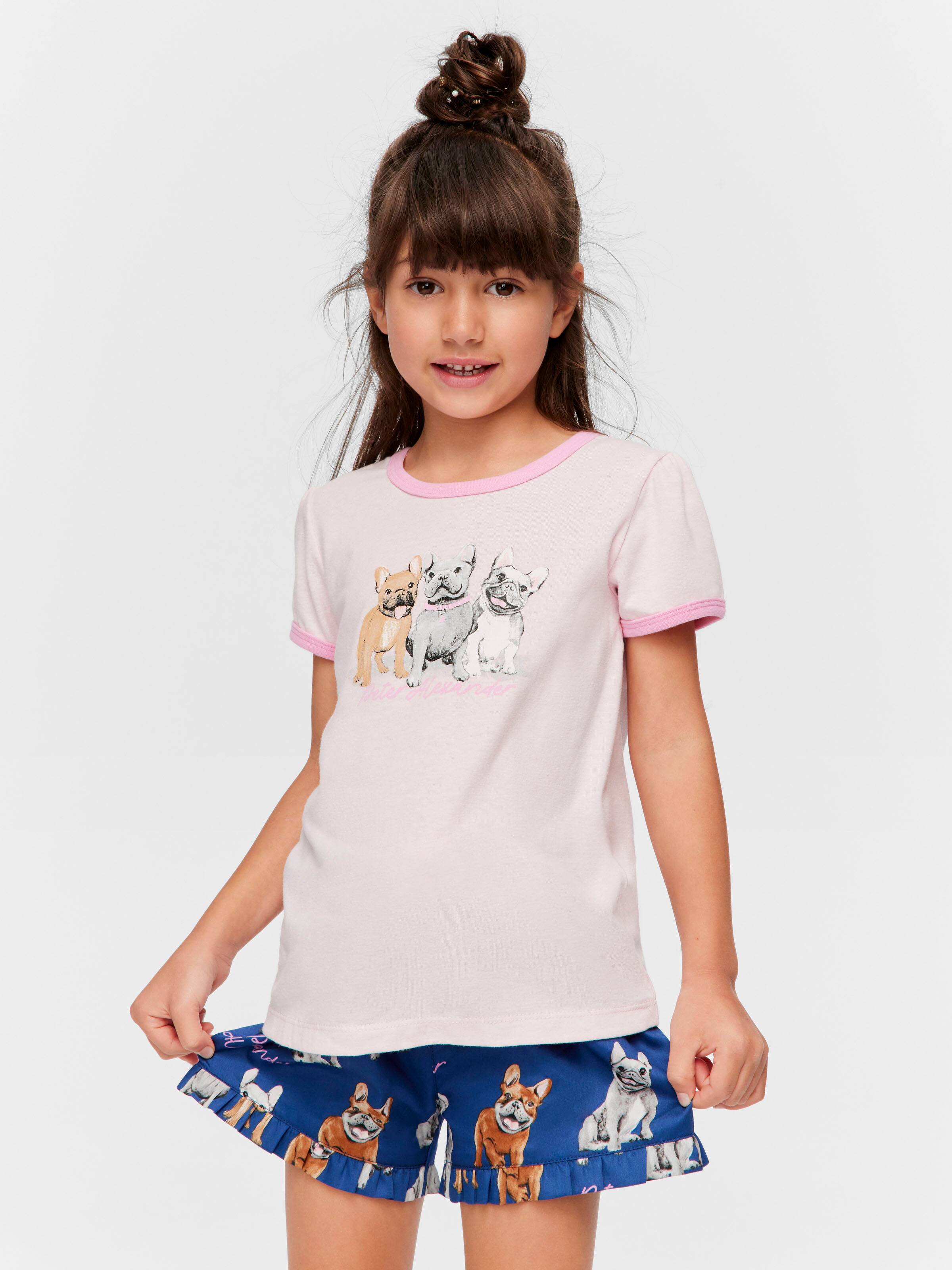 Jnr Girls Frenchie Pj Set