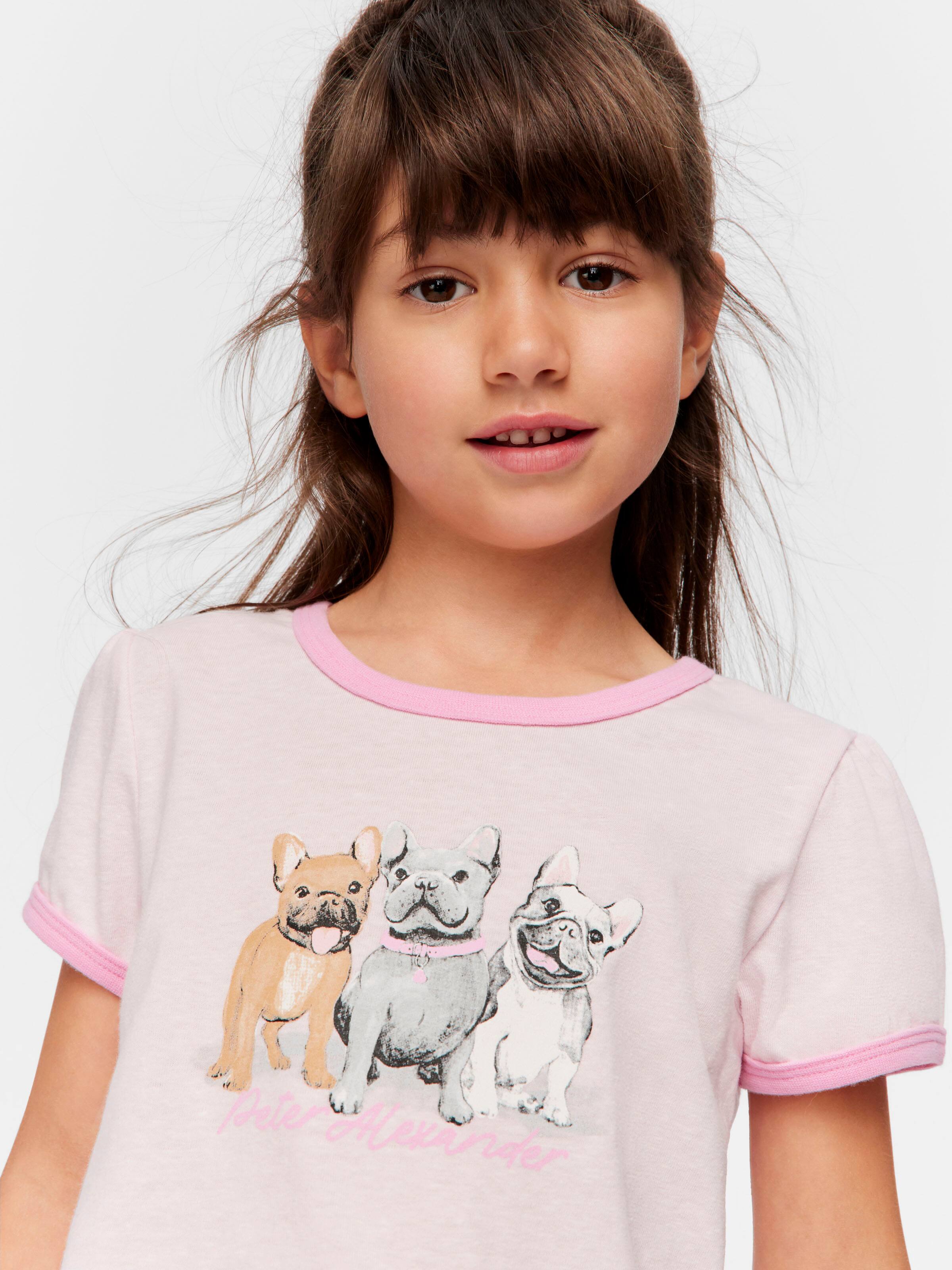 Jnr Girls Frenchie Pj Set