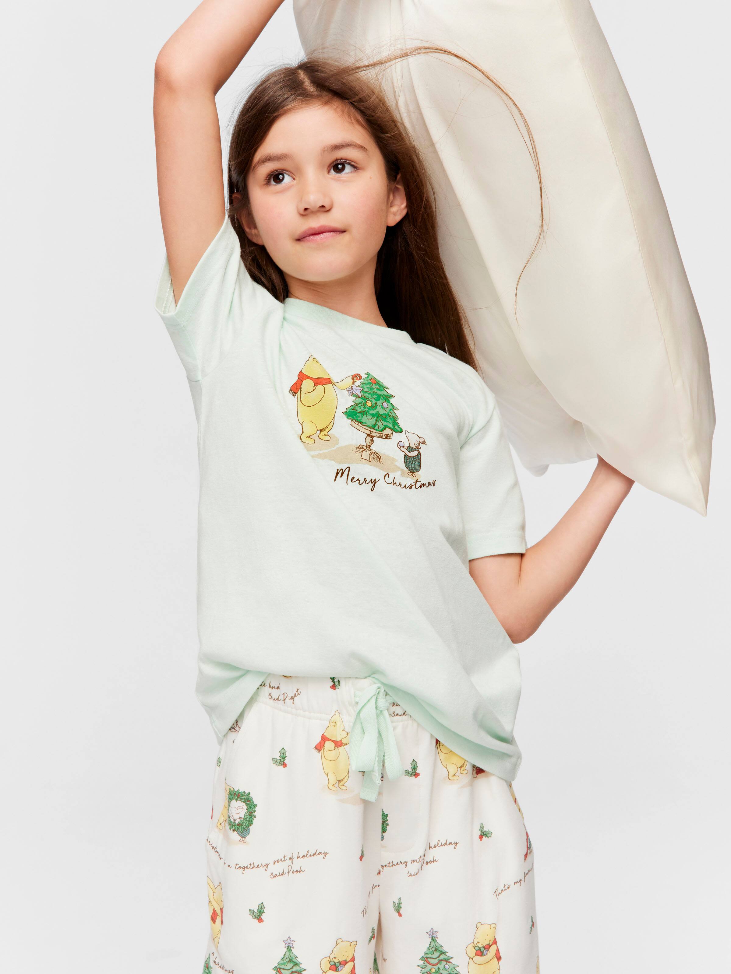 Jnr Kids Winnie The Pooh Pj Set