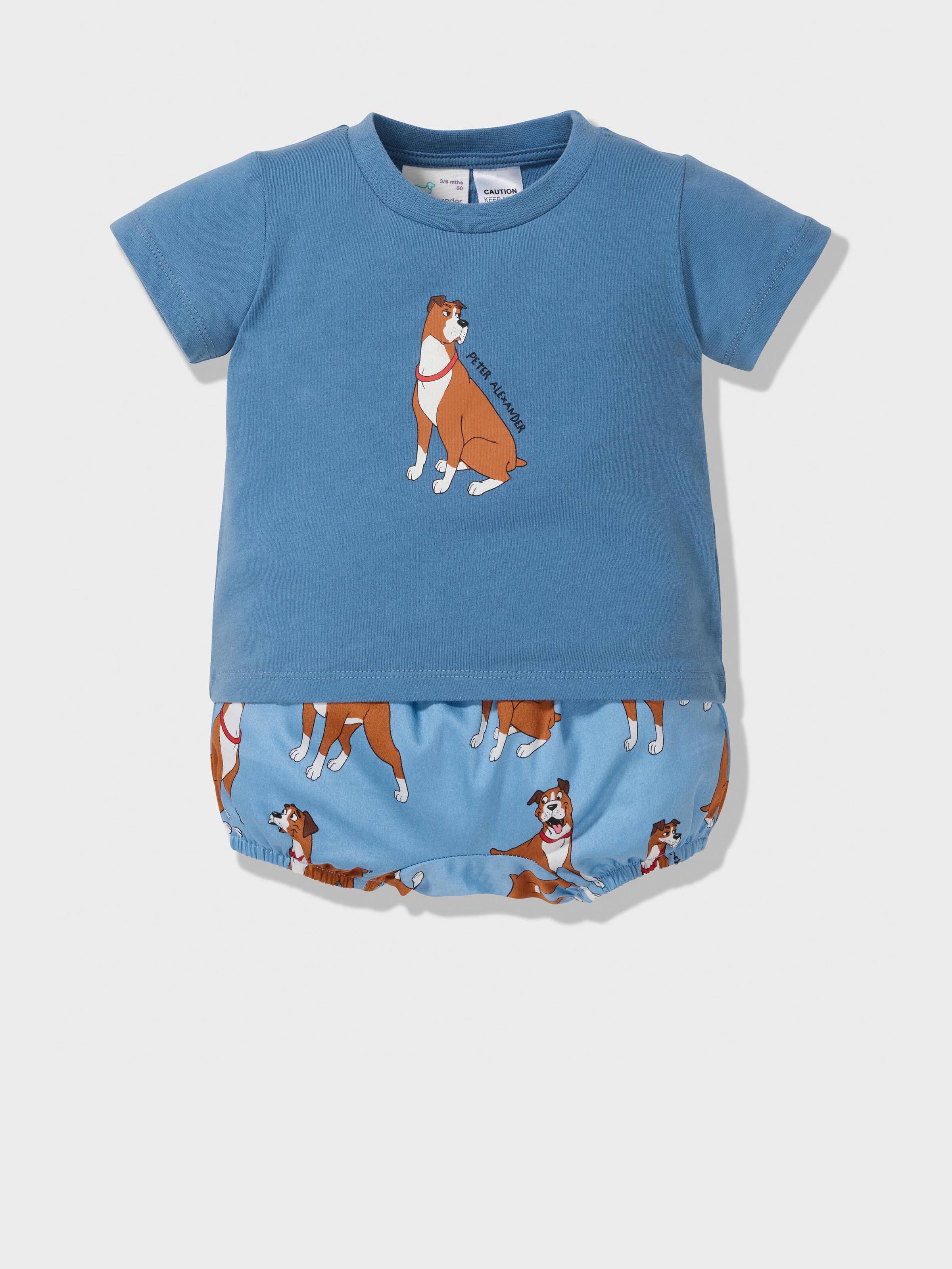 Baby Boxer Dog Pj Set