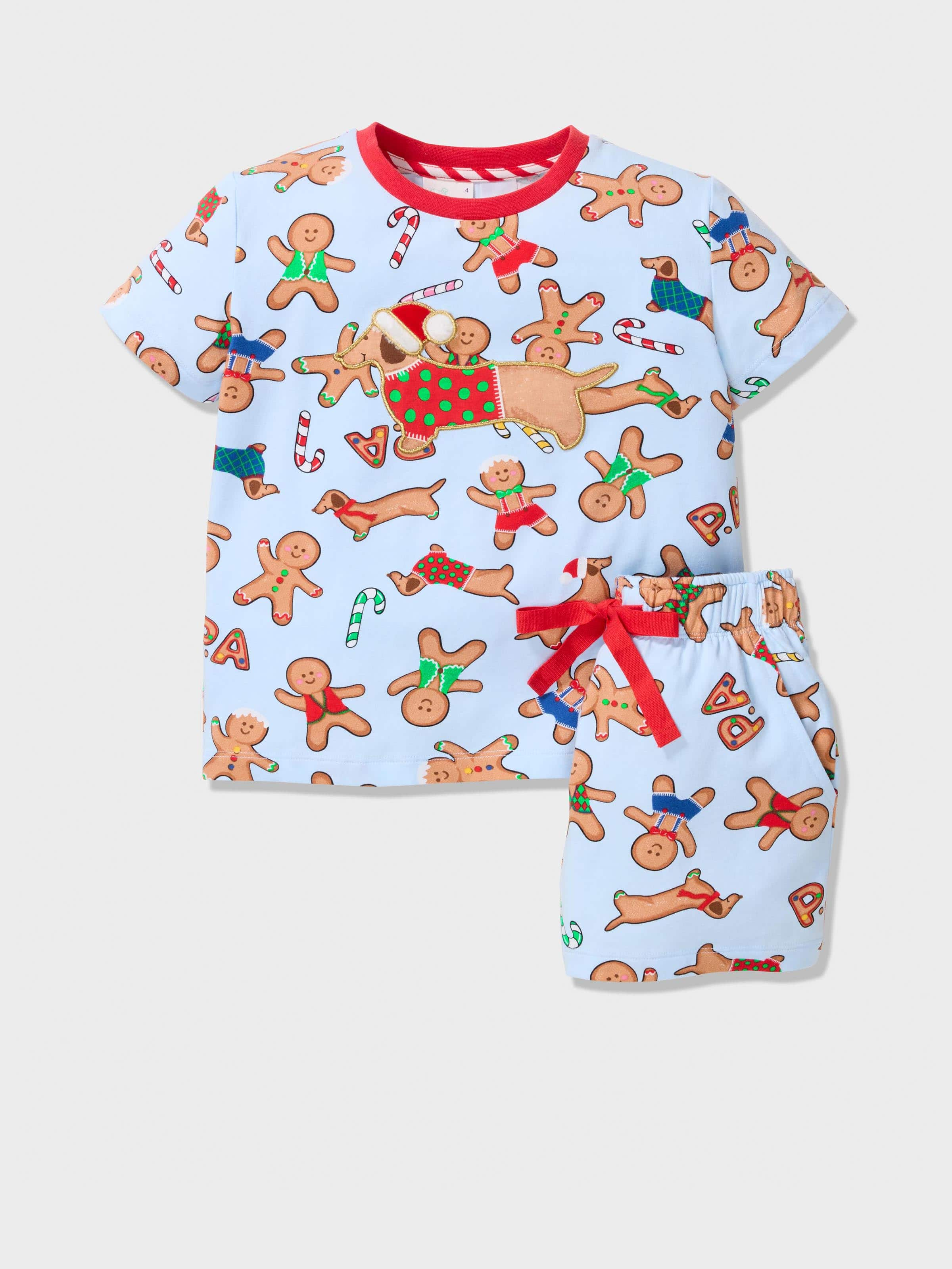 Jnr Kids Gingerbread Pj Set Peter Alexander Online