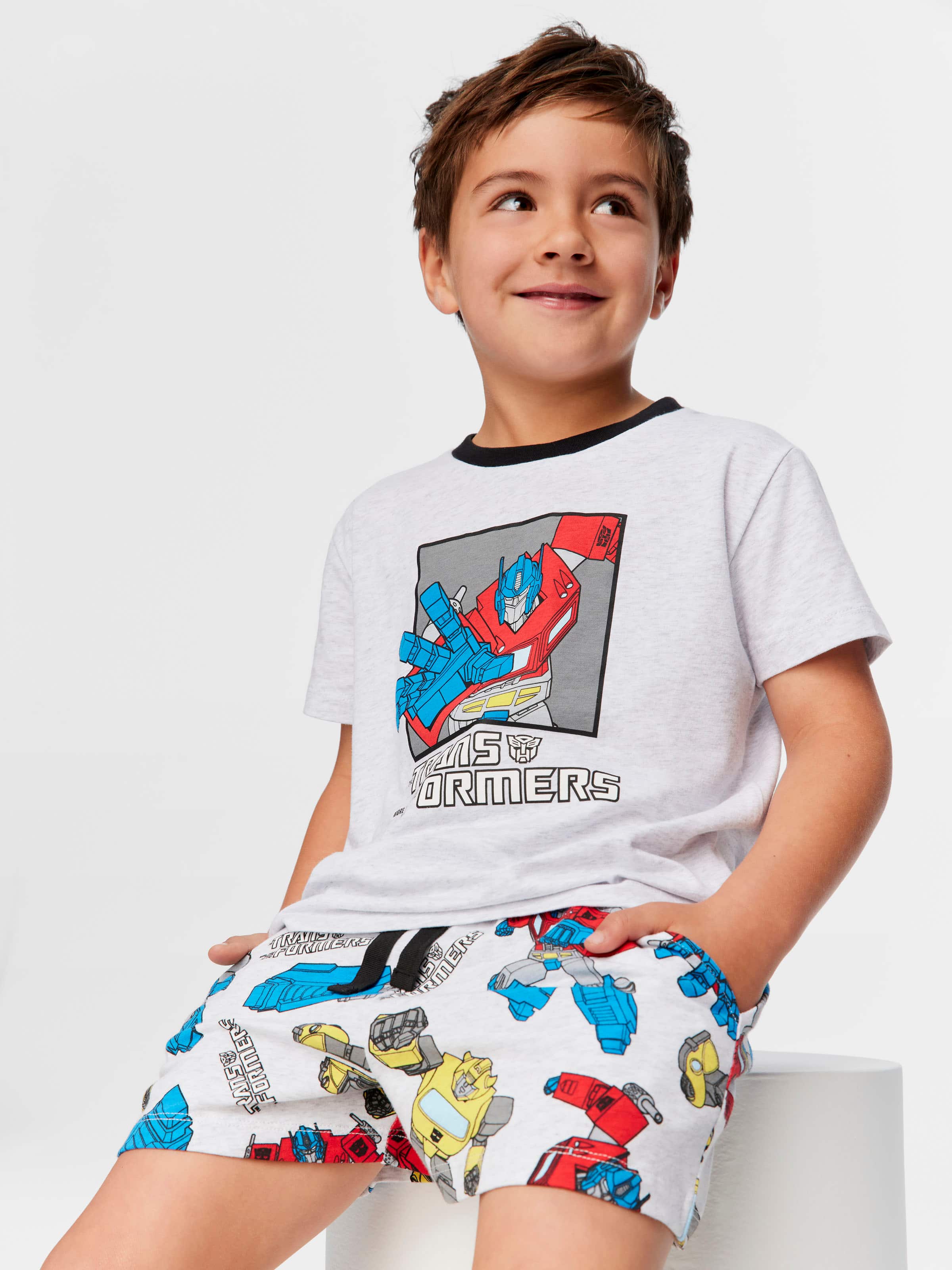 Jnr Boys Transformers Pj Set