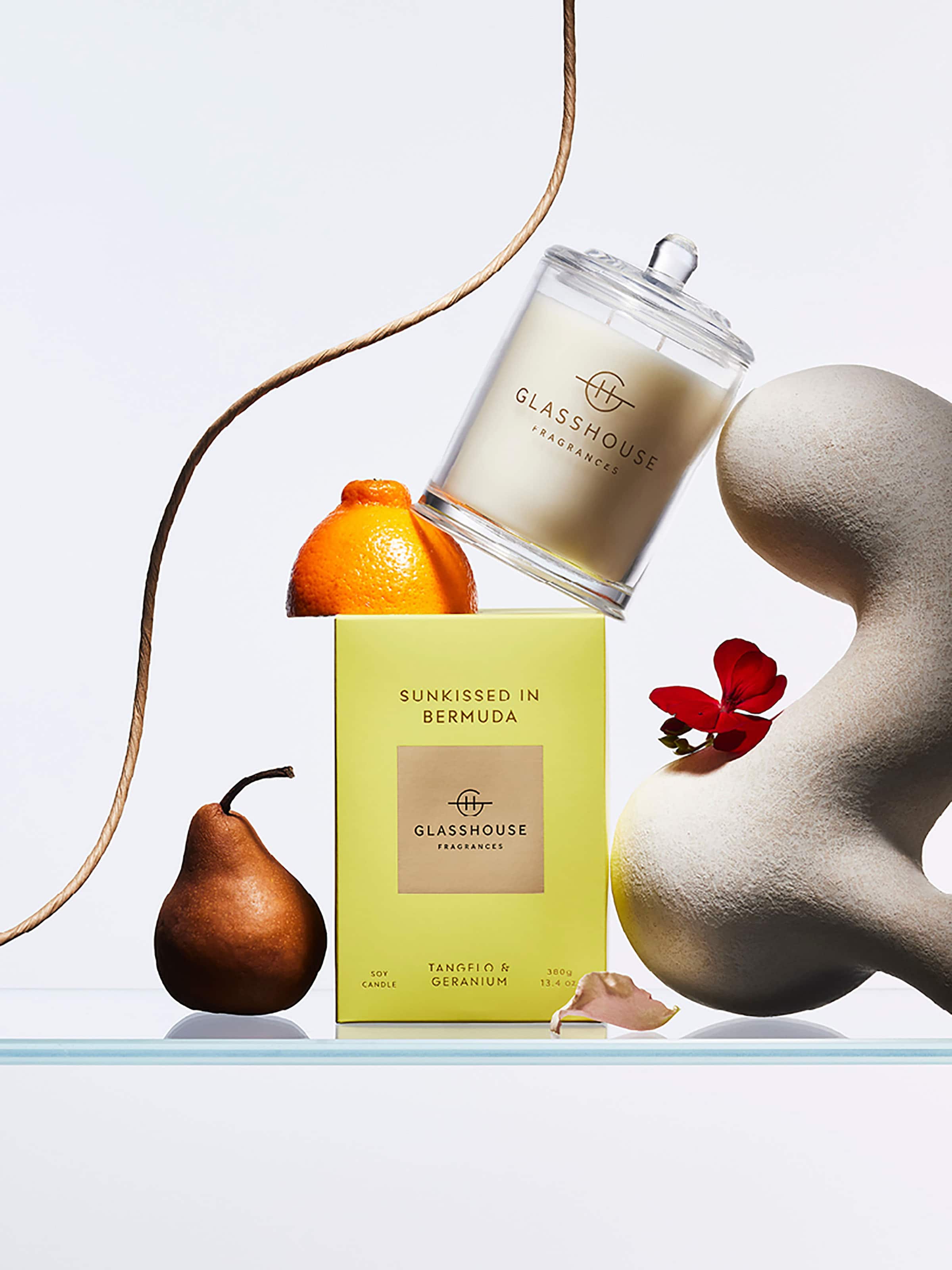 Glasshouse Fragrances Soy Candle 380G