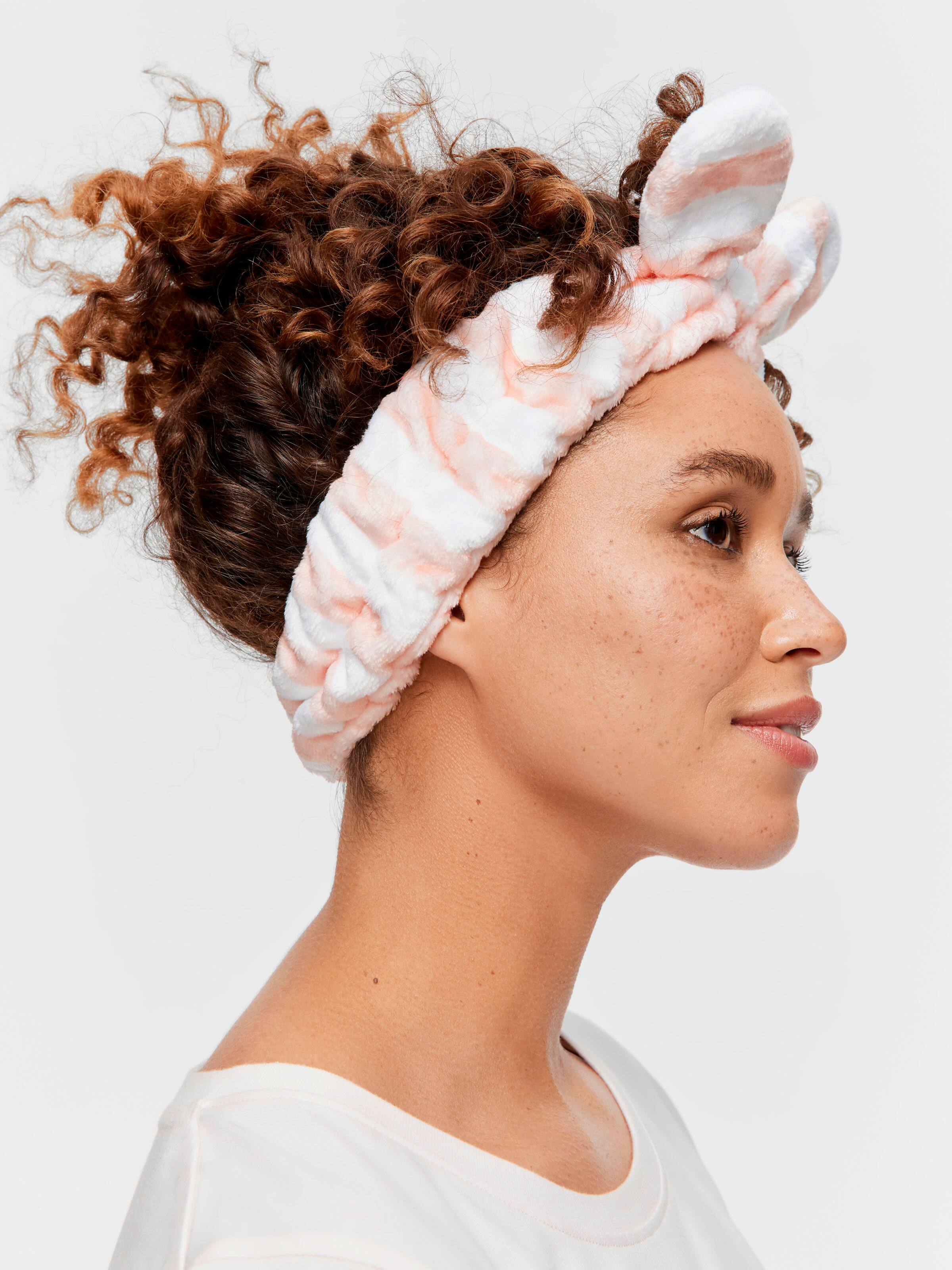 Fuzzy Stripe Headband