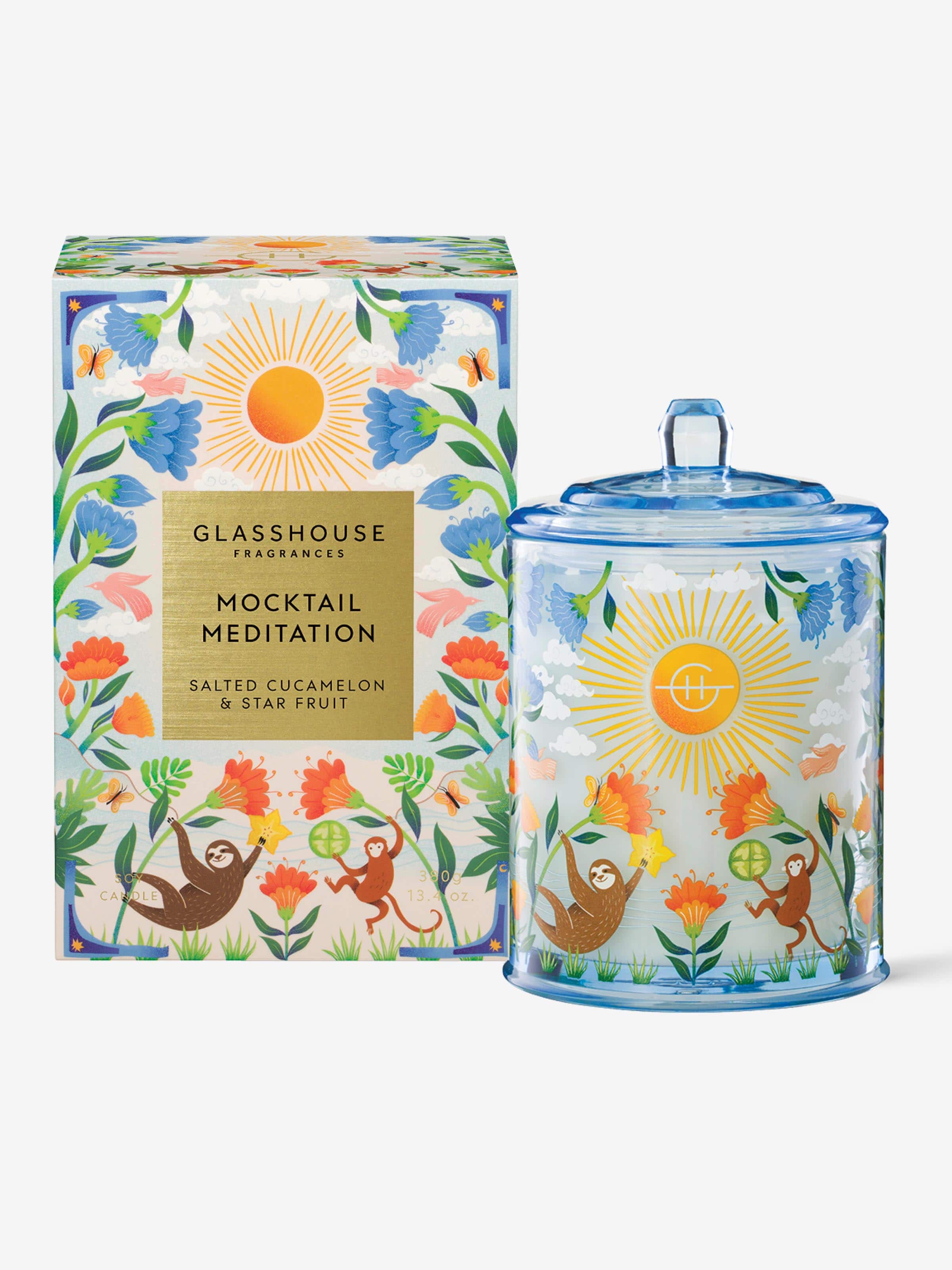 Glasshouse Fragrances Limited Edition Mocktail Meditation 380G Candle