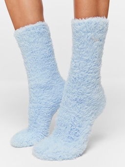 Iced Blue Cuddle Sock