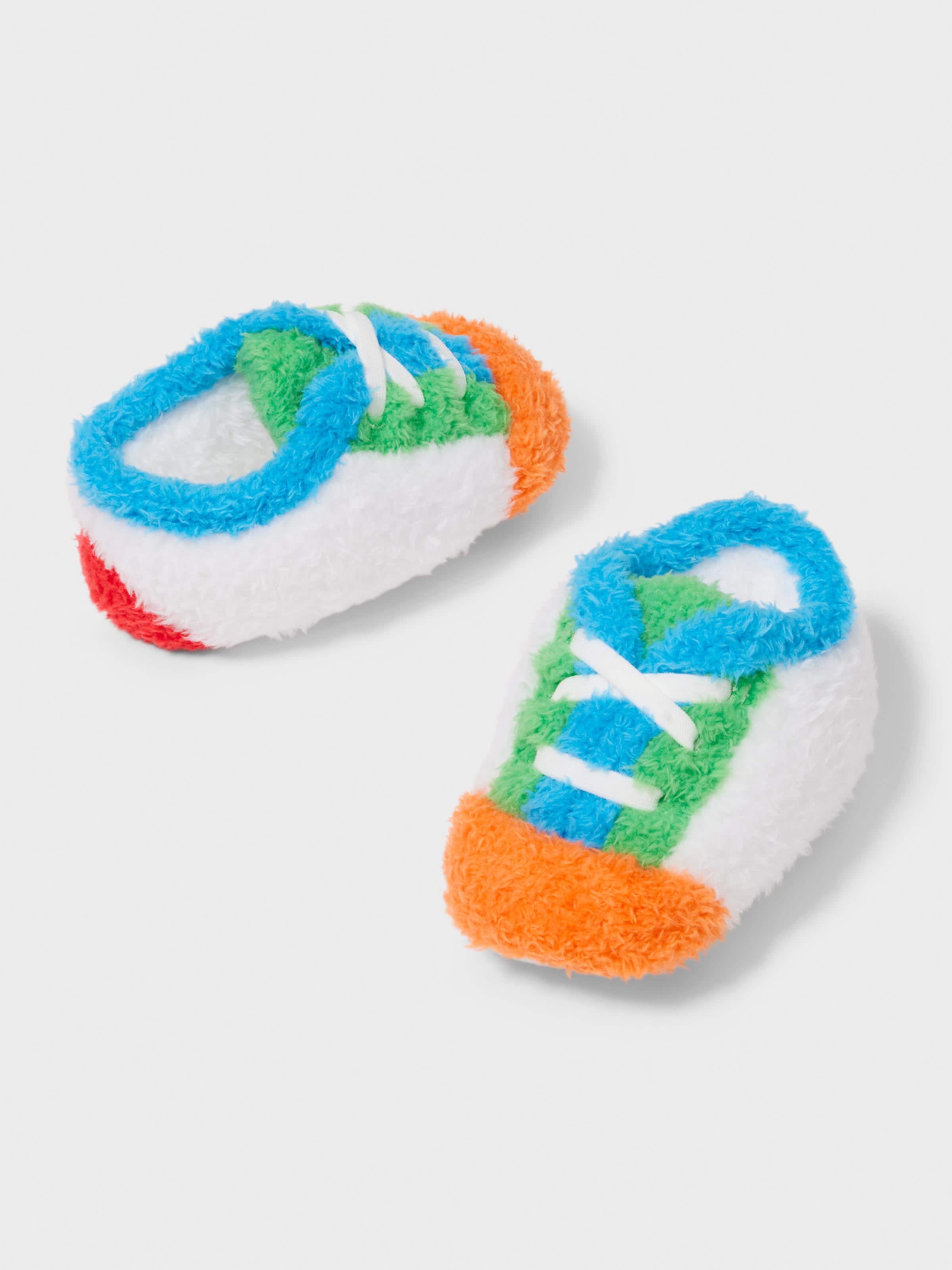 Baby Sneaker Plush Slipper