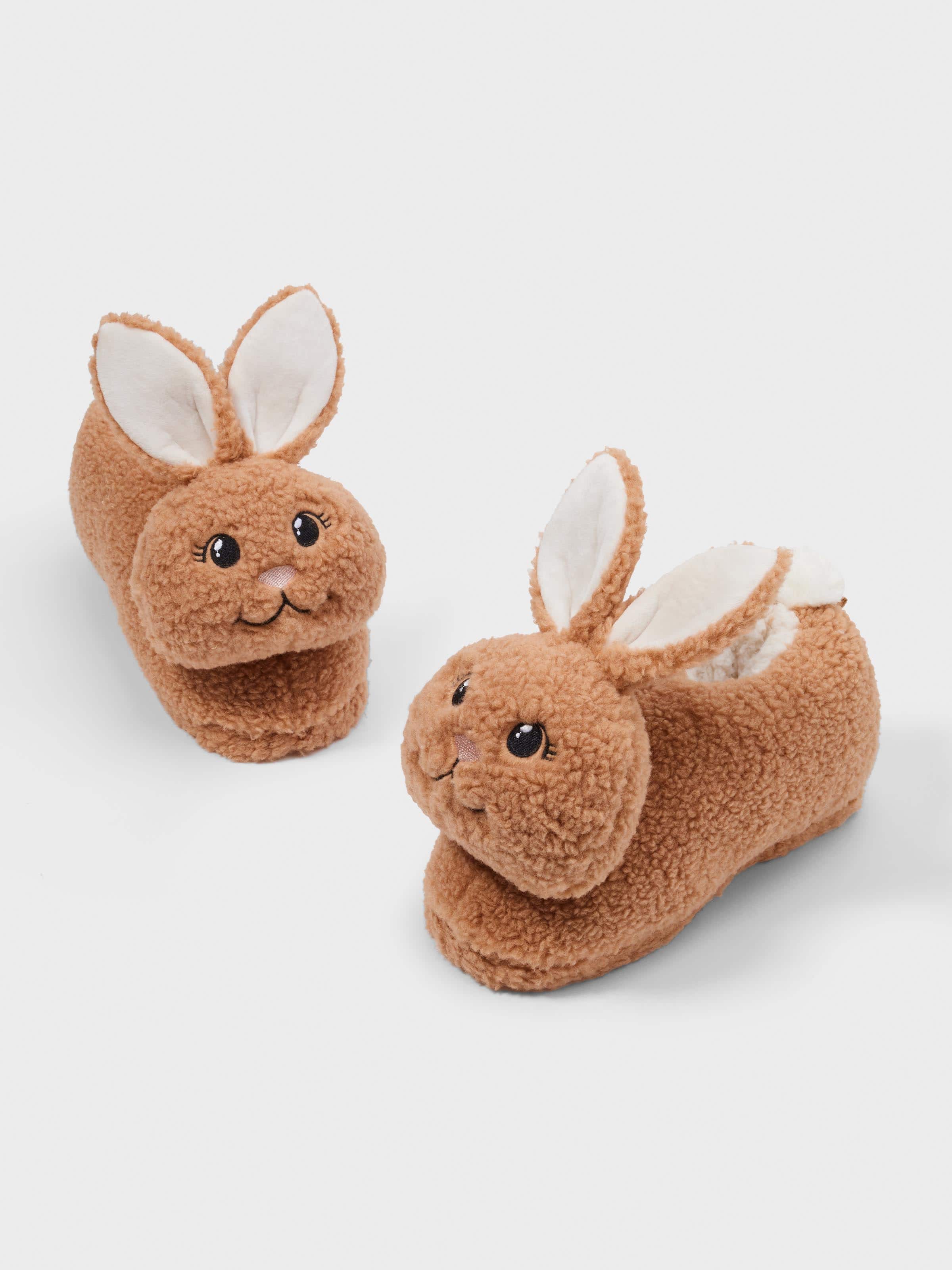 Fluffy Bunny Slipper