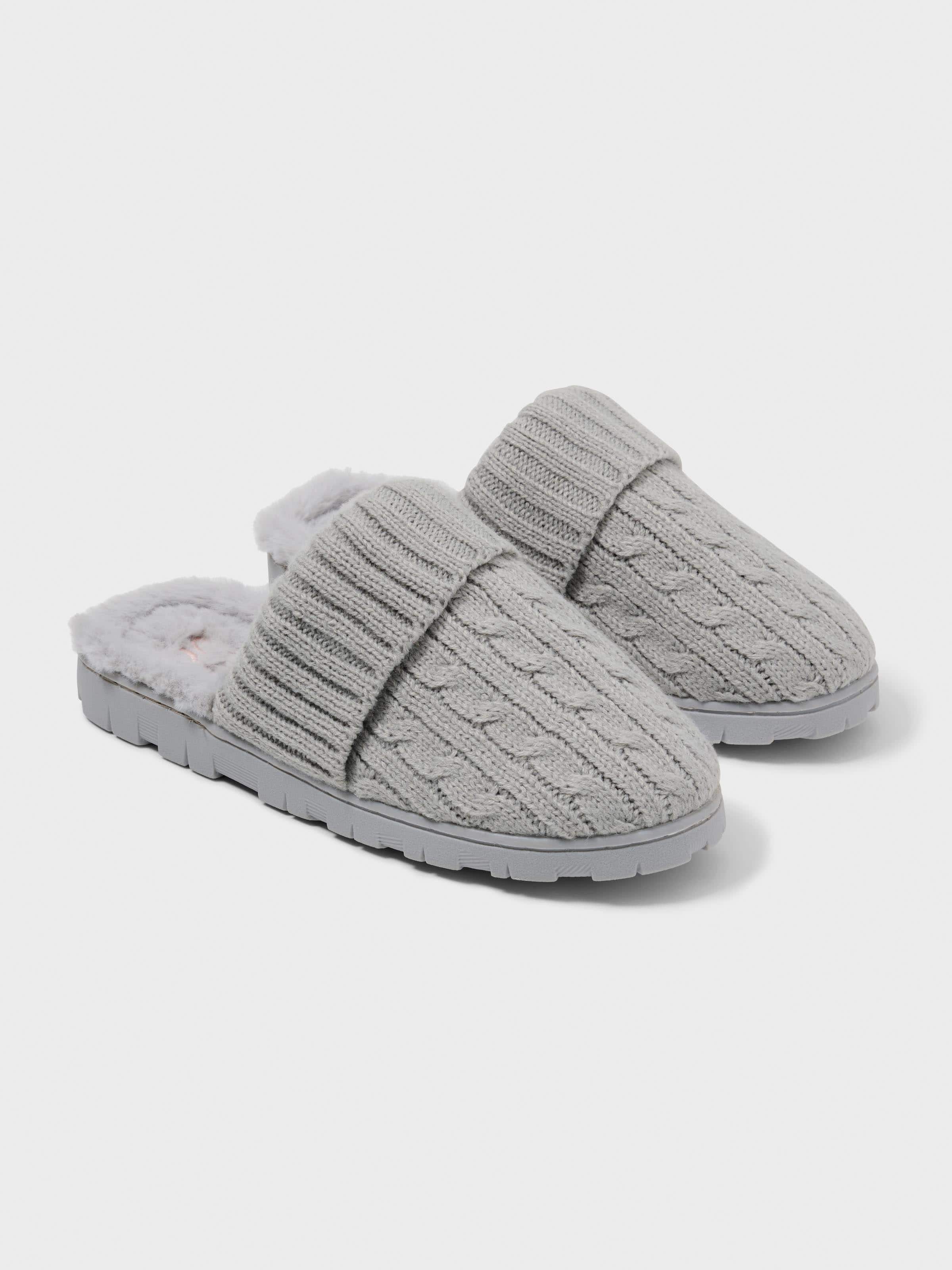 Cable Knit Scuff