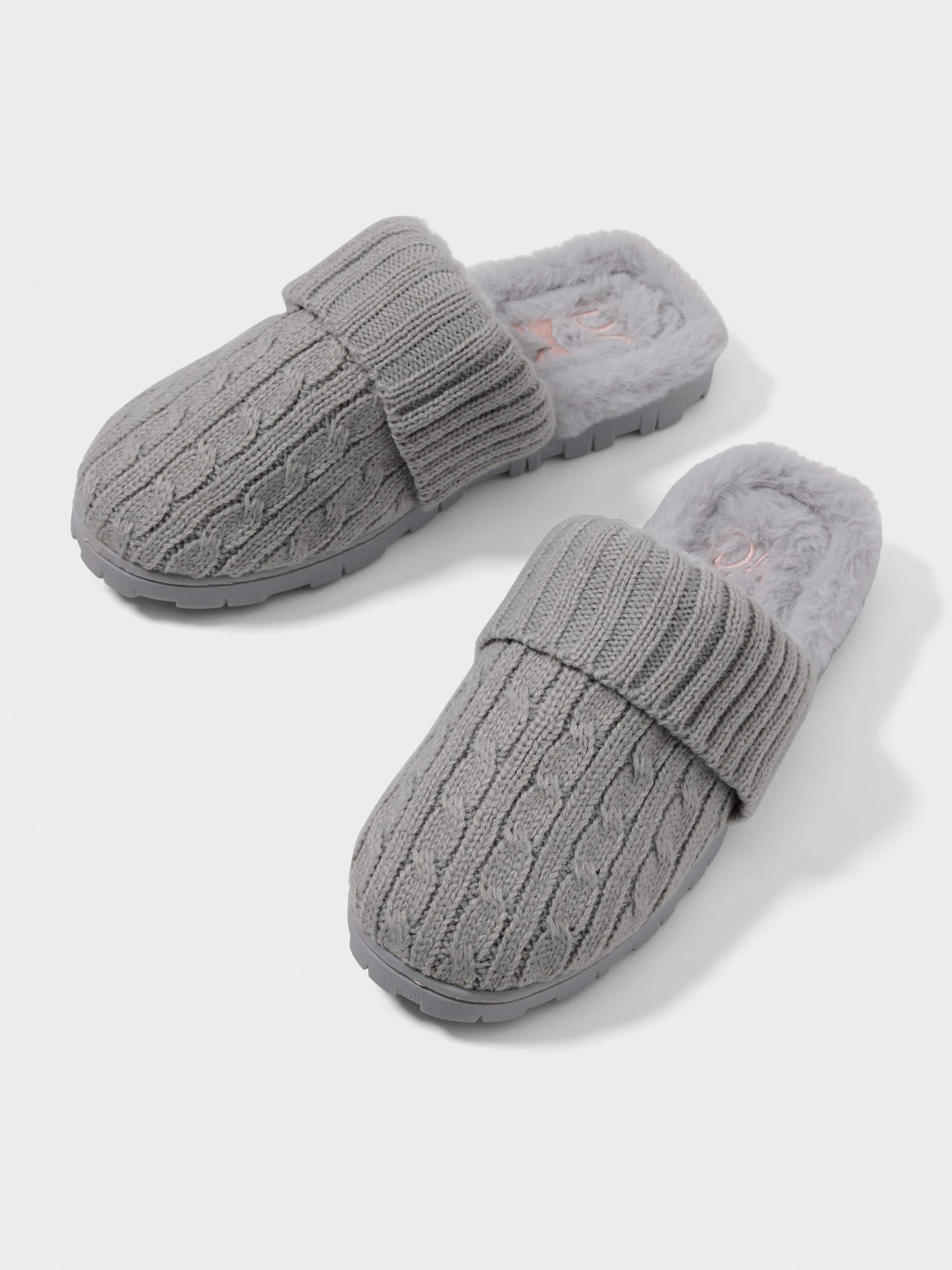 Cable Knit Scuff