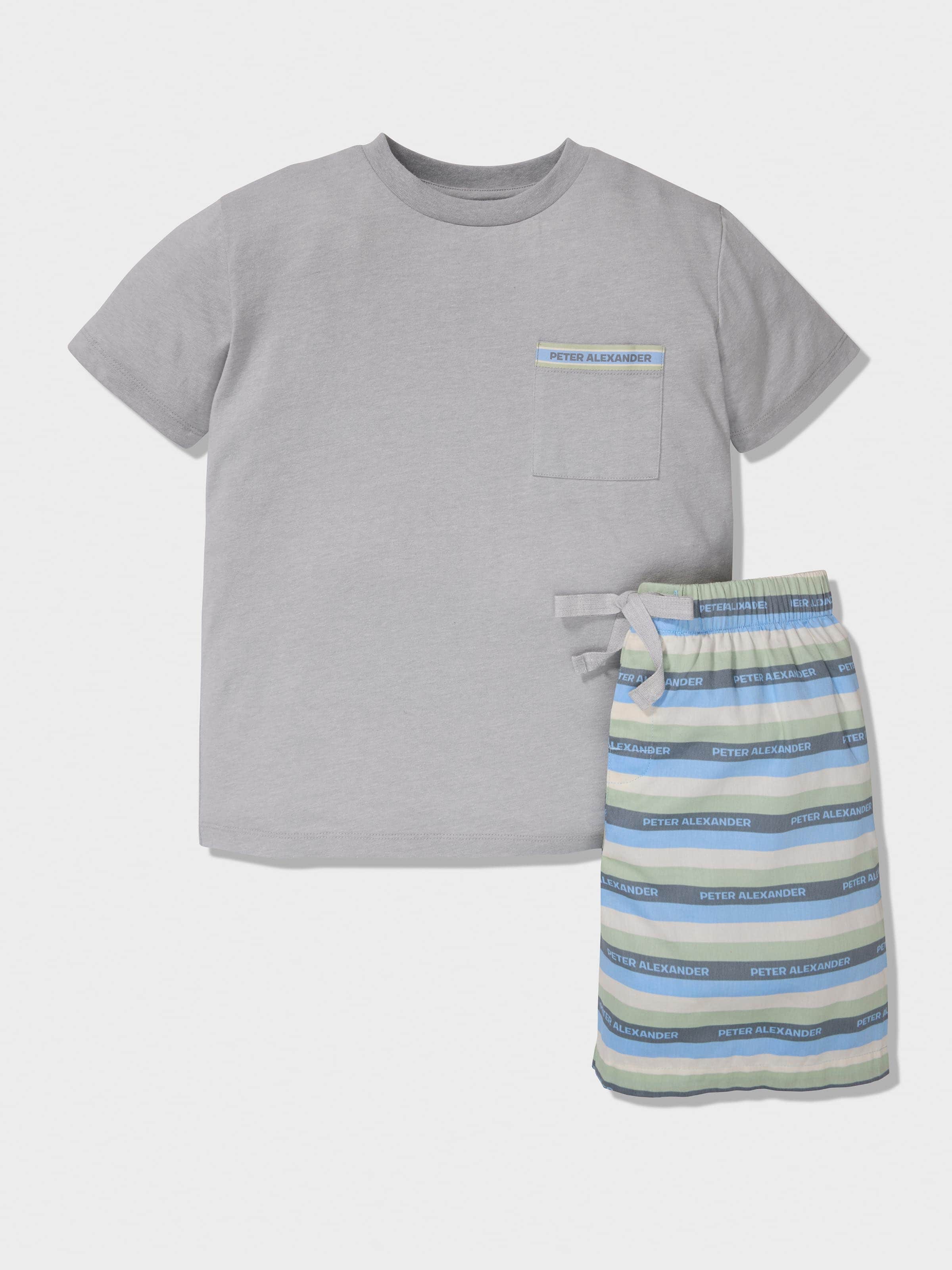 Boys Stripey Pj Set