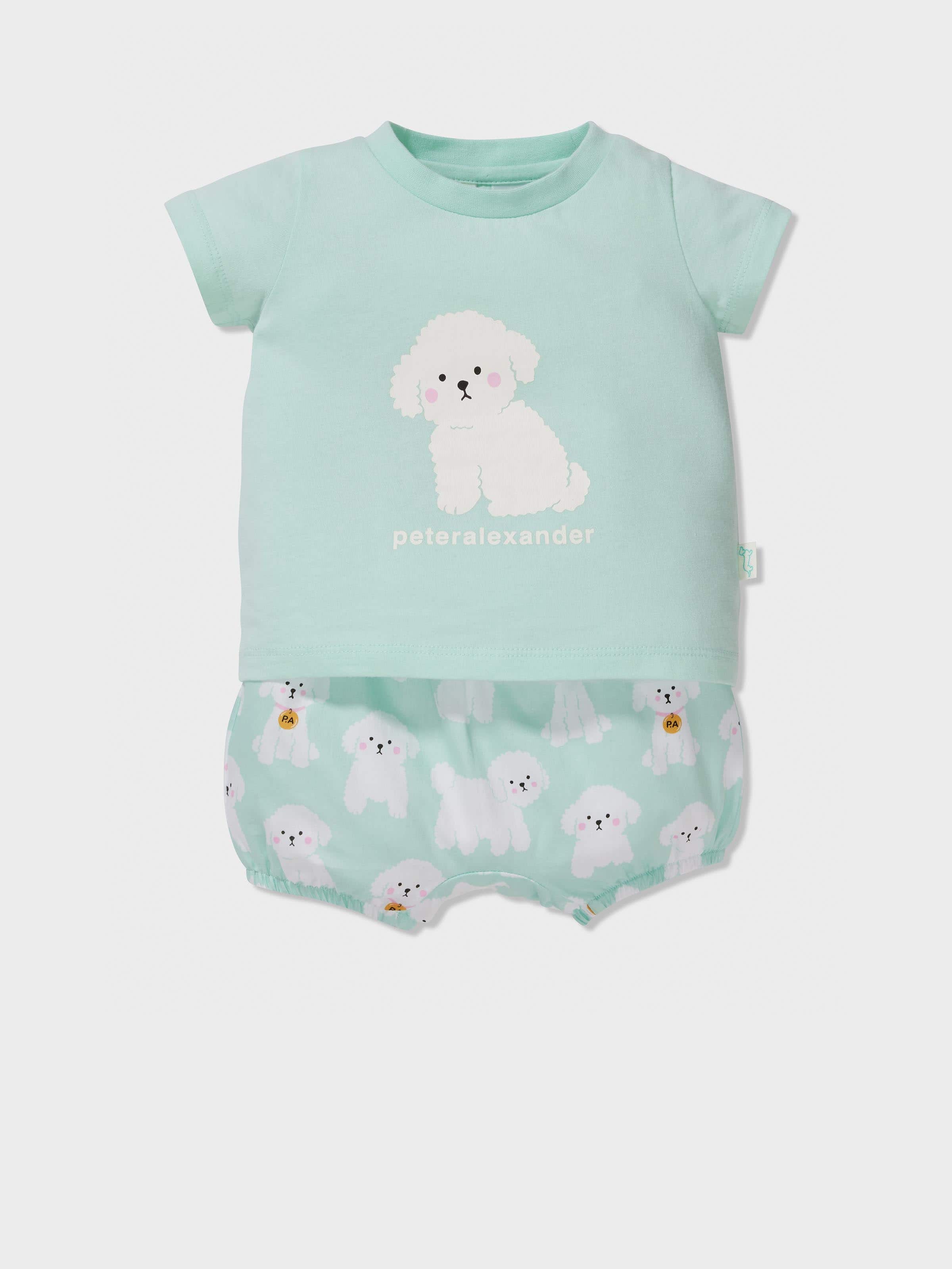 Baby Cute Puppy Pj Set