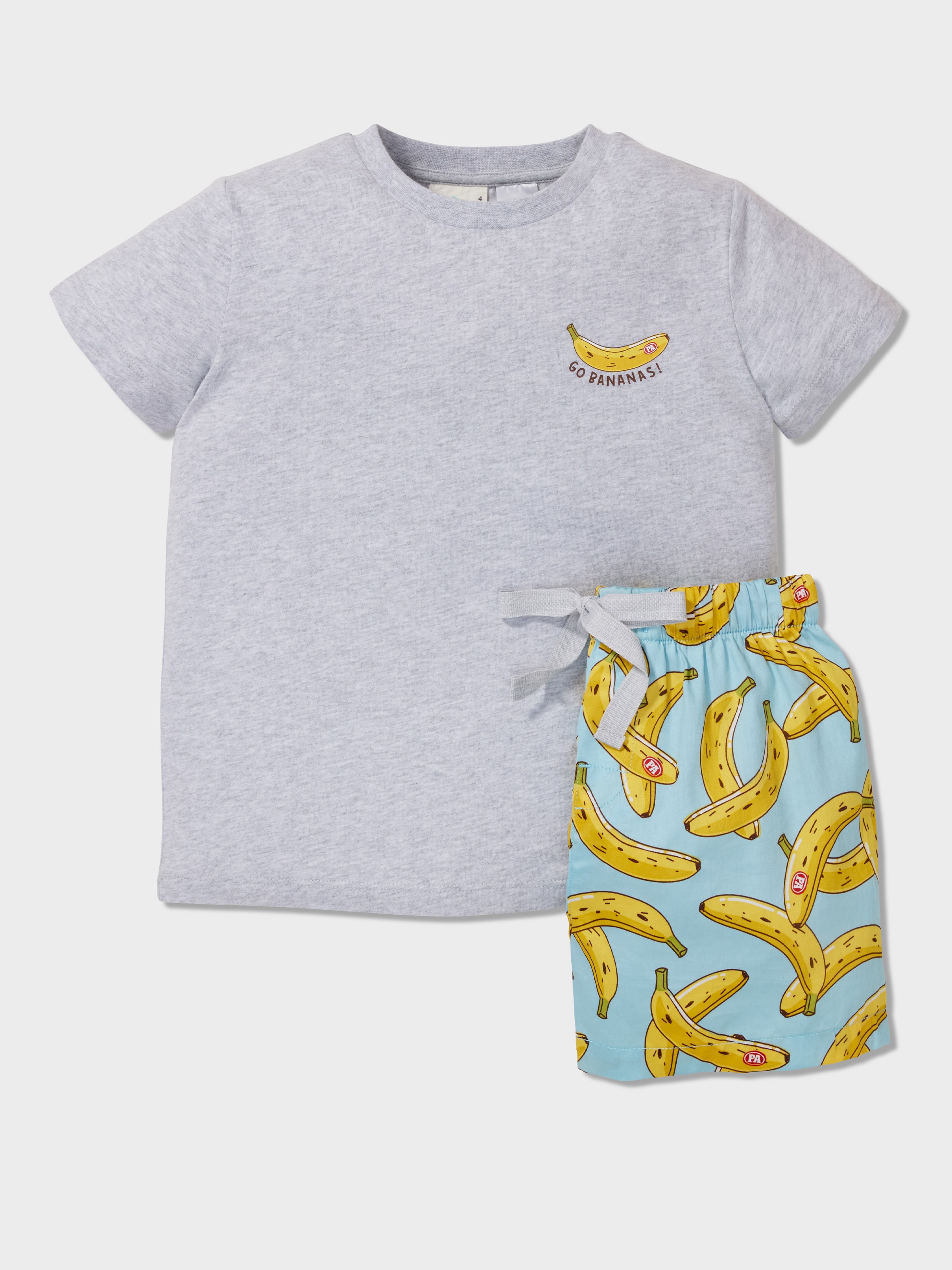 Jnr Boys Bananas Pj Set