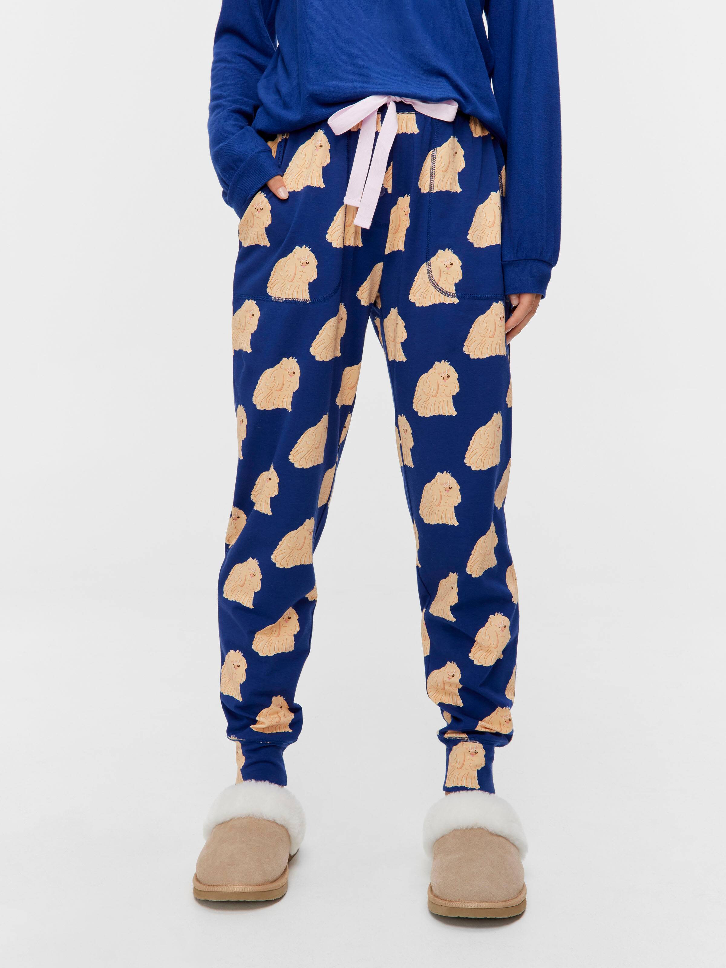 Navy Dog Easy Pj Pant