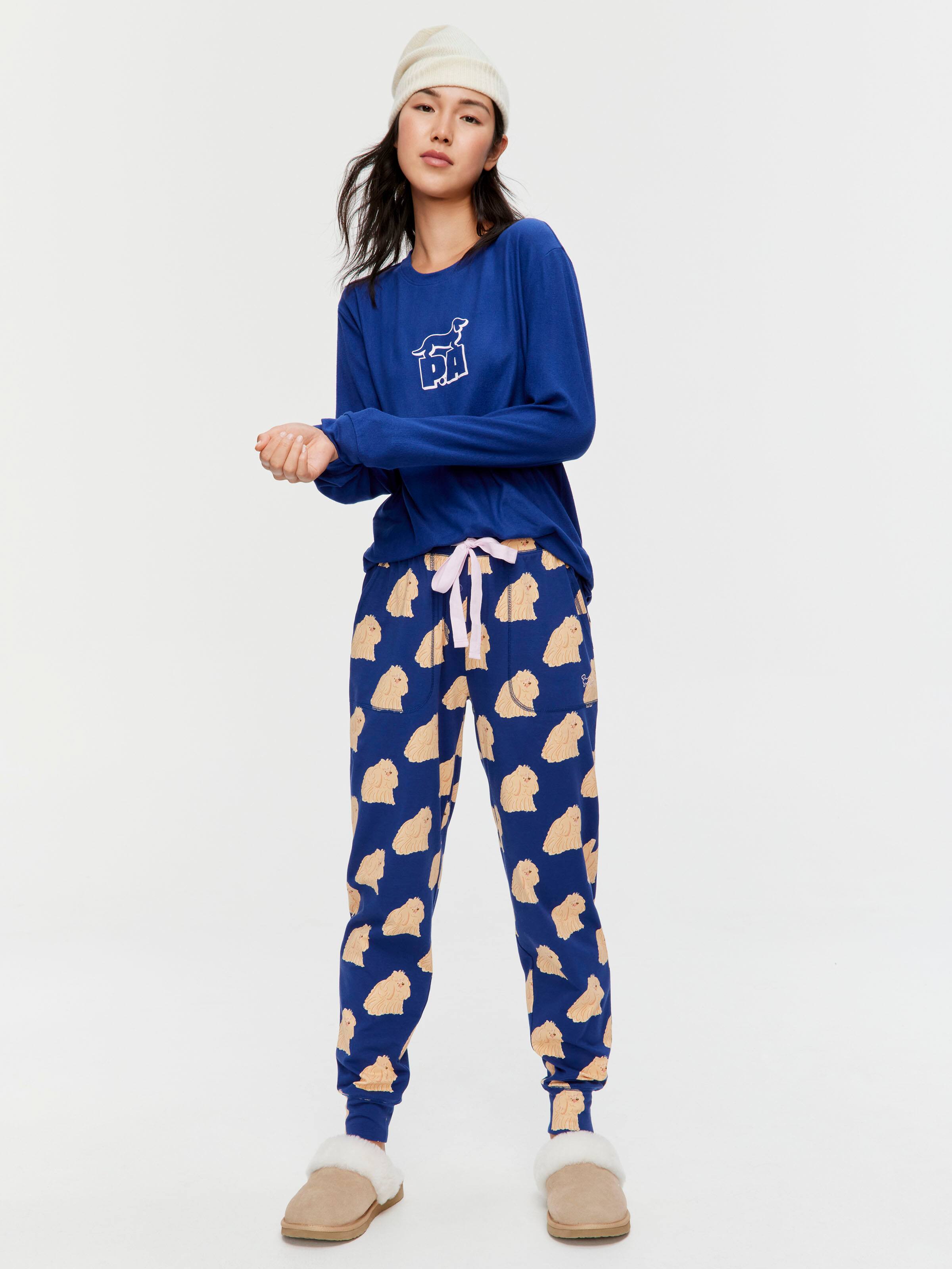 Navy Dog Easy Pj Pant