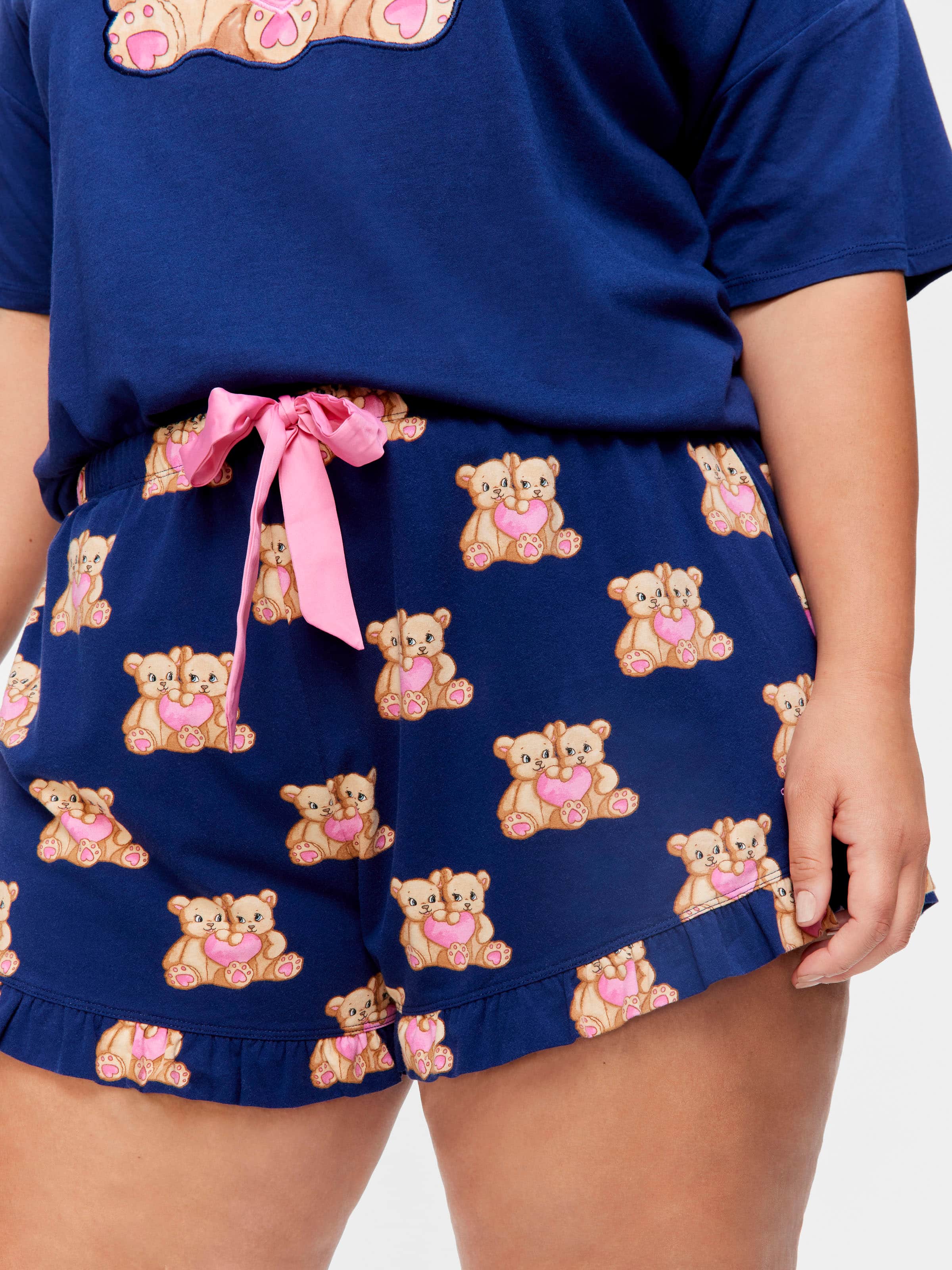 P.A. Plus Teddy Flutter Mini Short