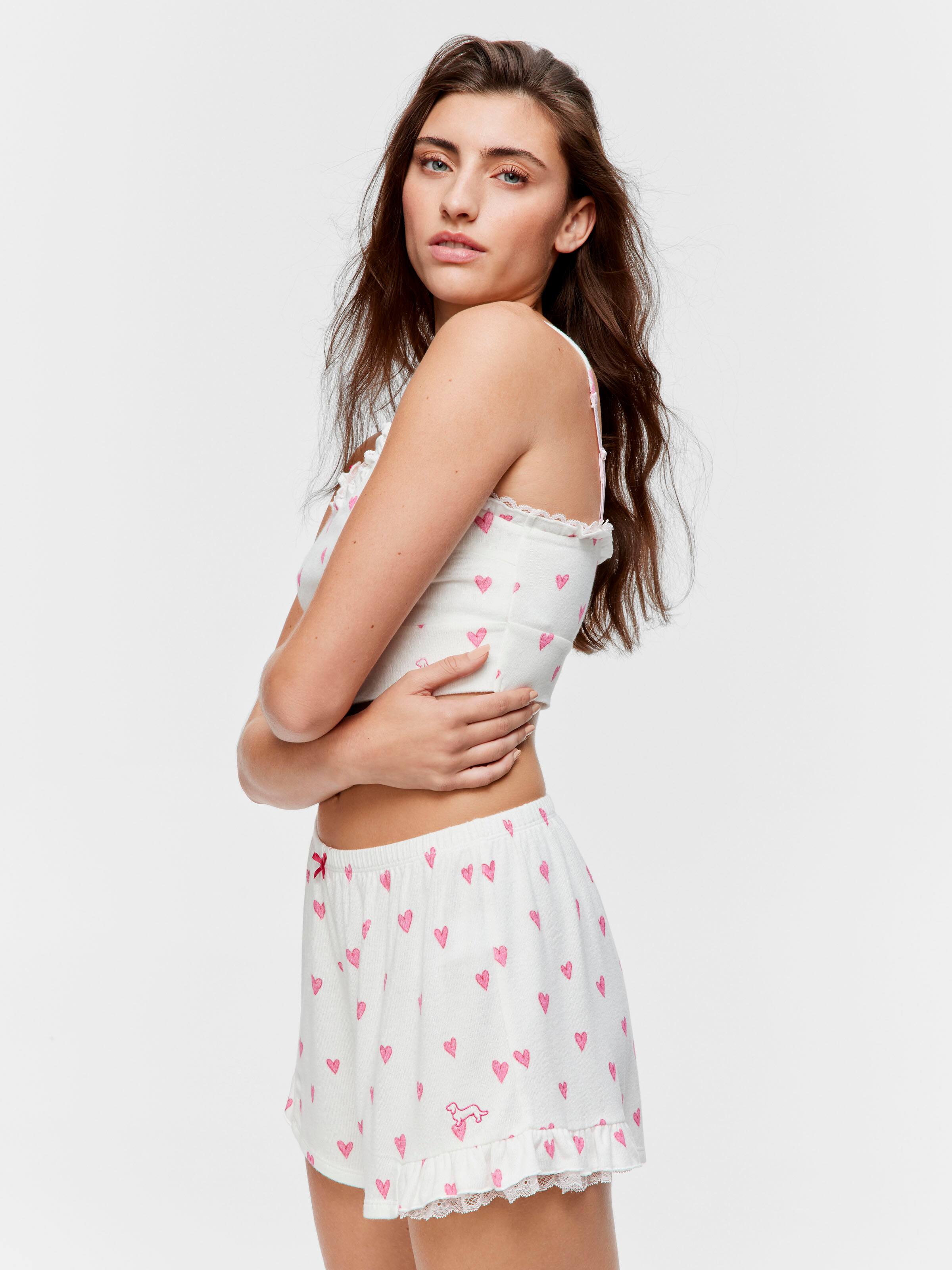Love Me Fuzzy Frill Mini Short